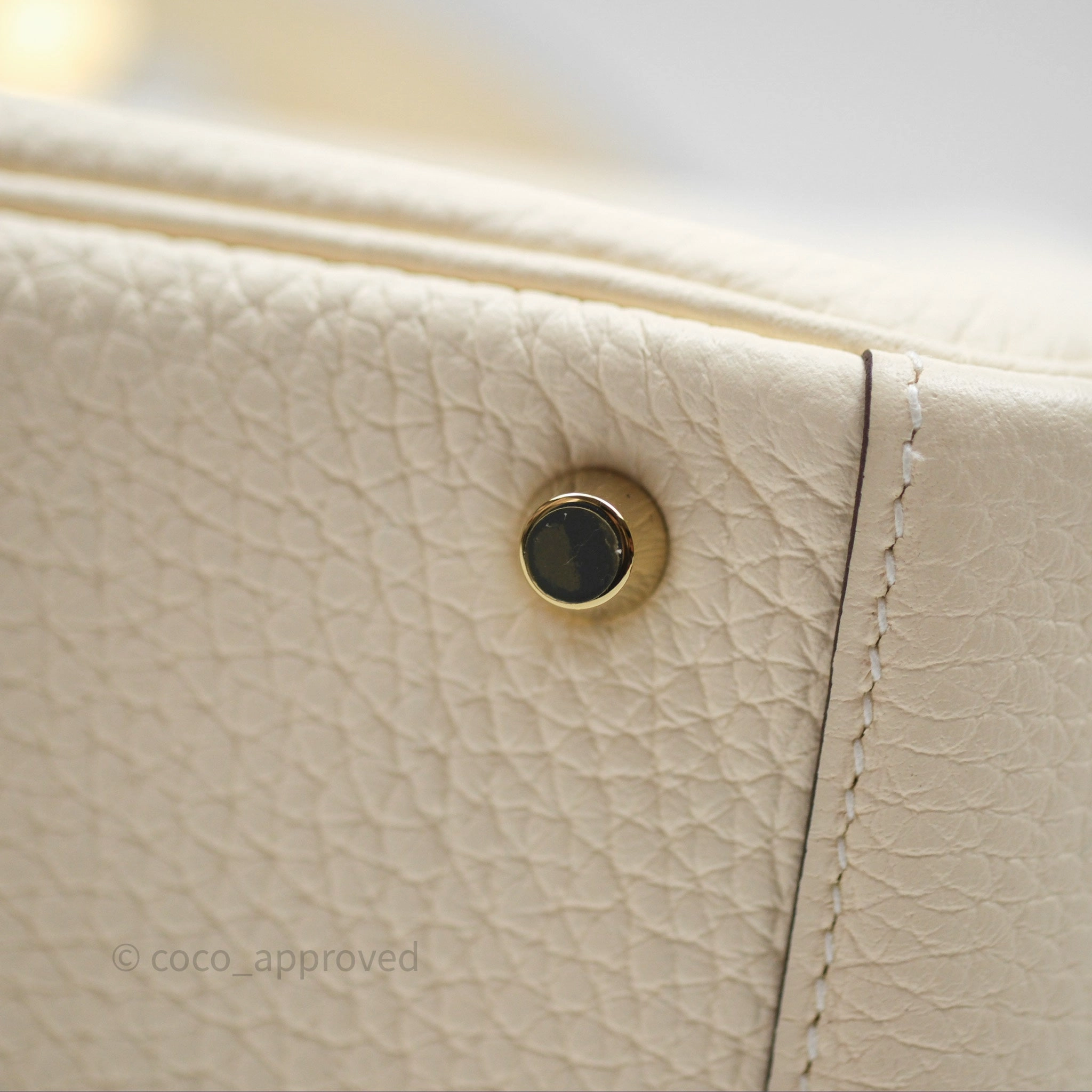 Herms Mini Lindy 20 Nata I2 Clemence Gold Hardware