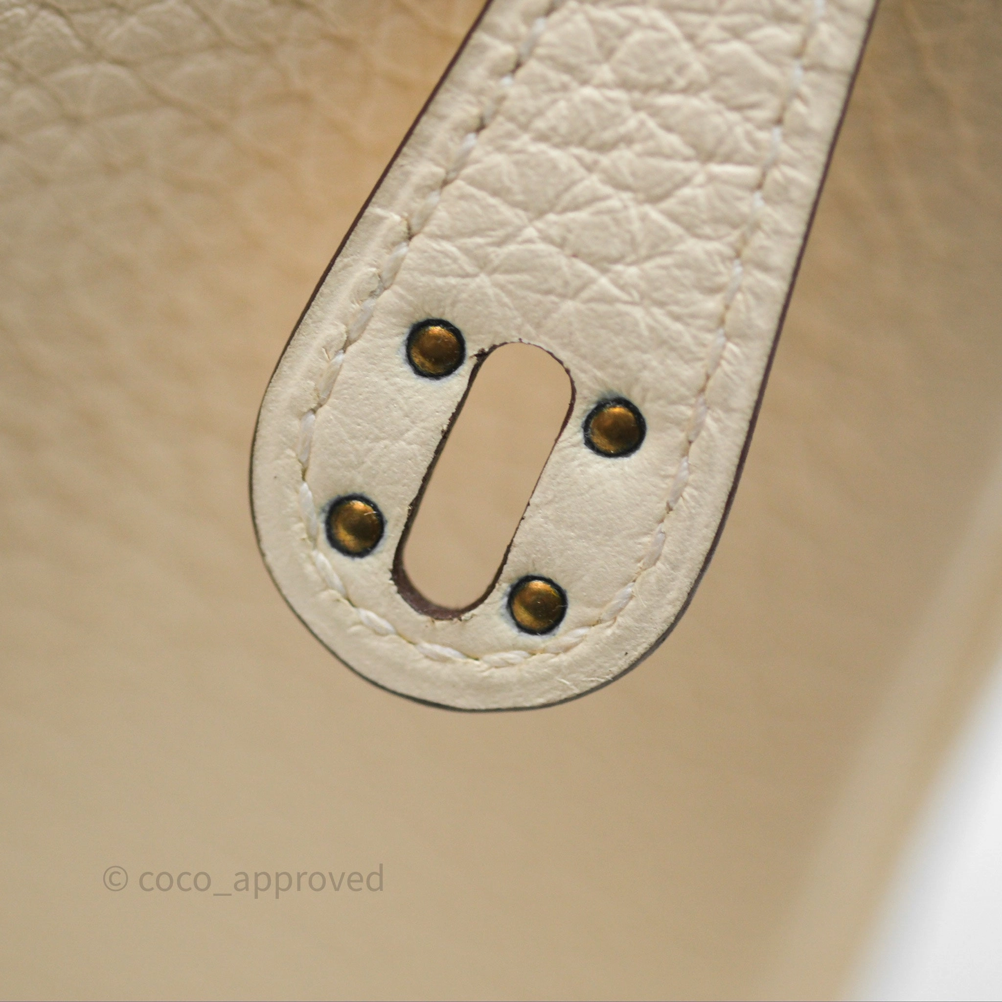 Herms Mini Lindy 20 Nata I2 Clemence Gold Hardware