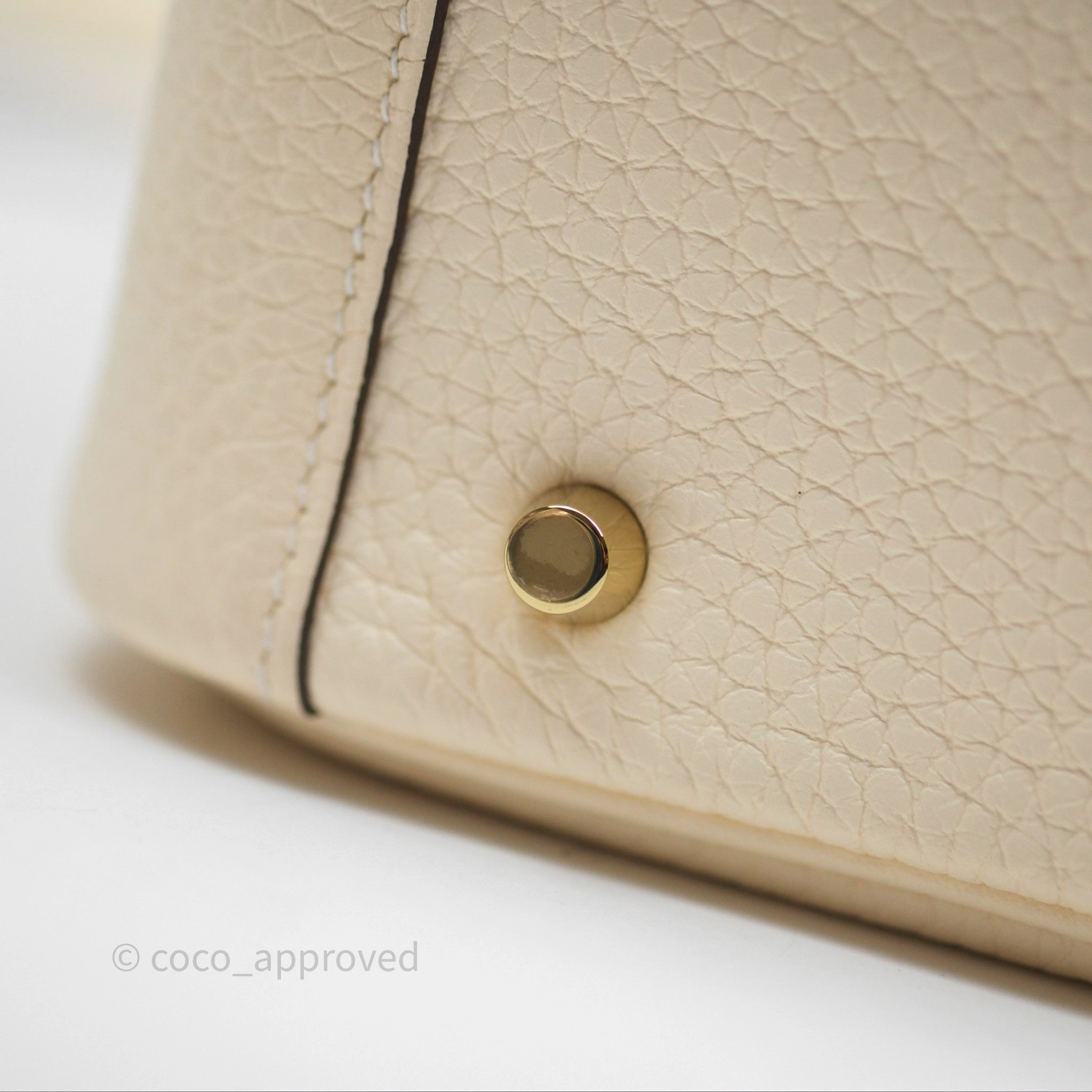 Herms Mini Lindy 20 Nata I2 Clemence Gold Hardware