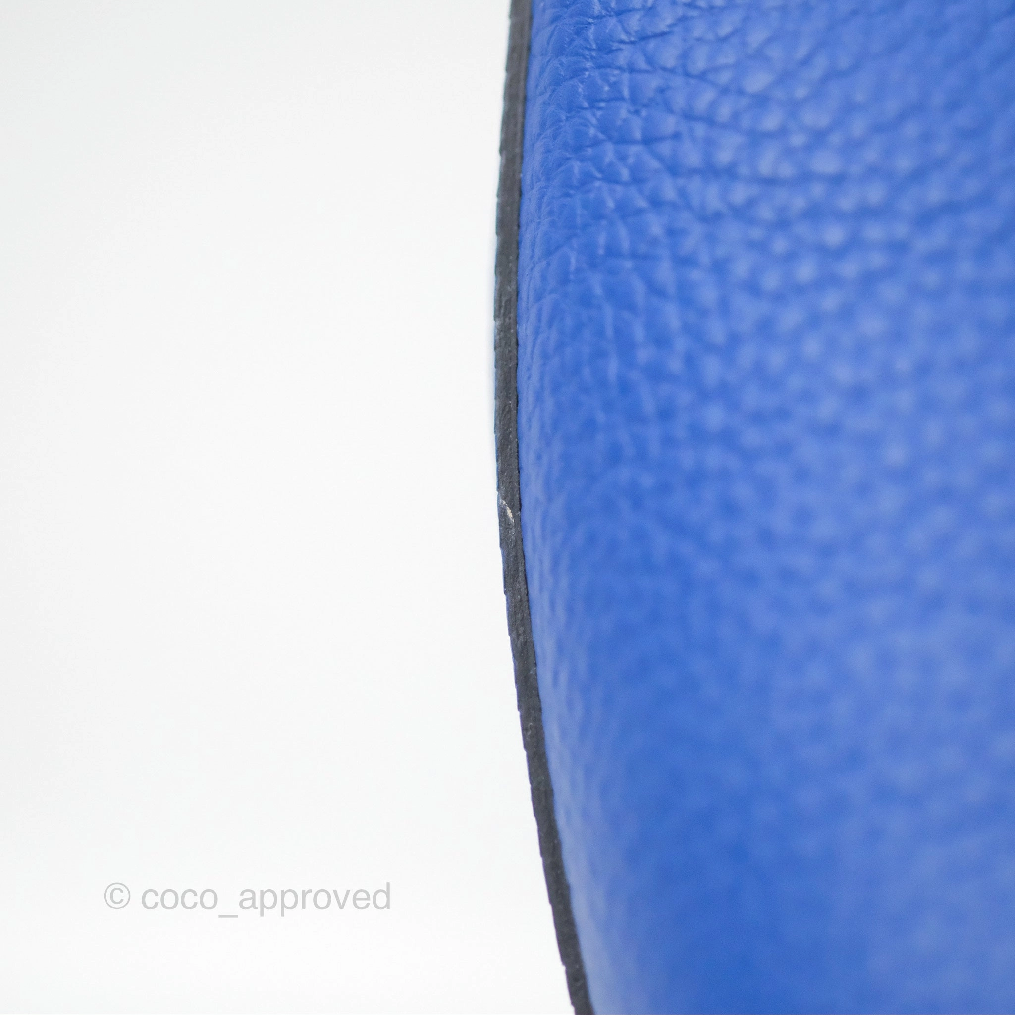 Herms Picotin 18 Bleu Royal Clemence Gold Hardware