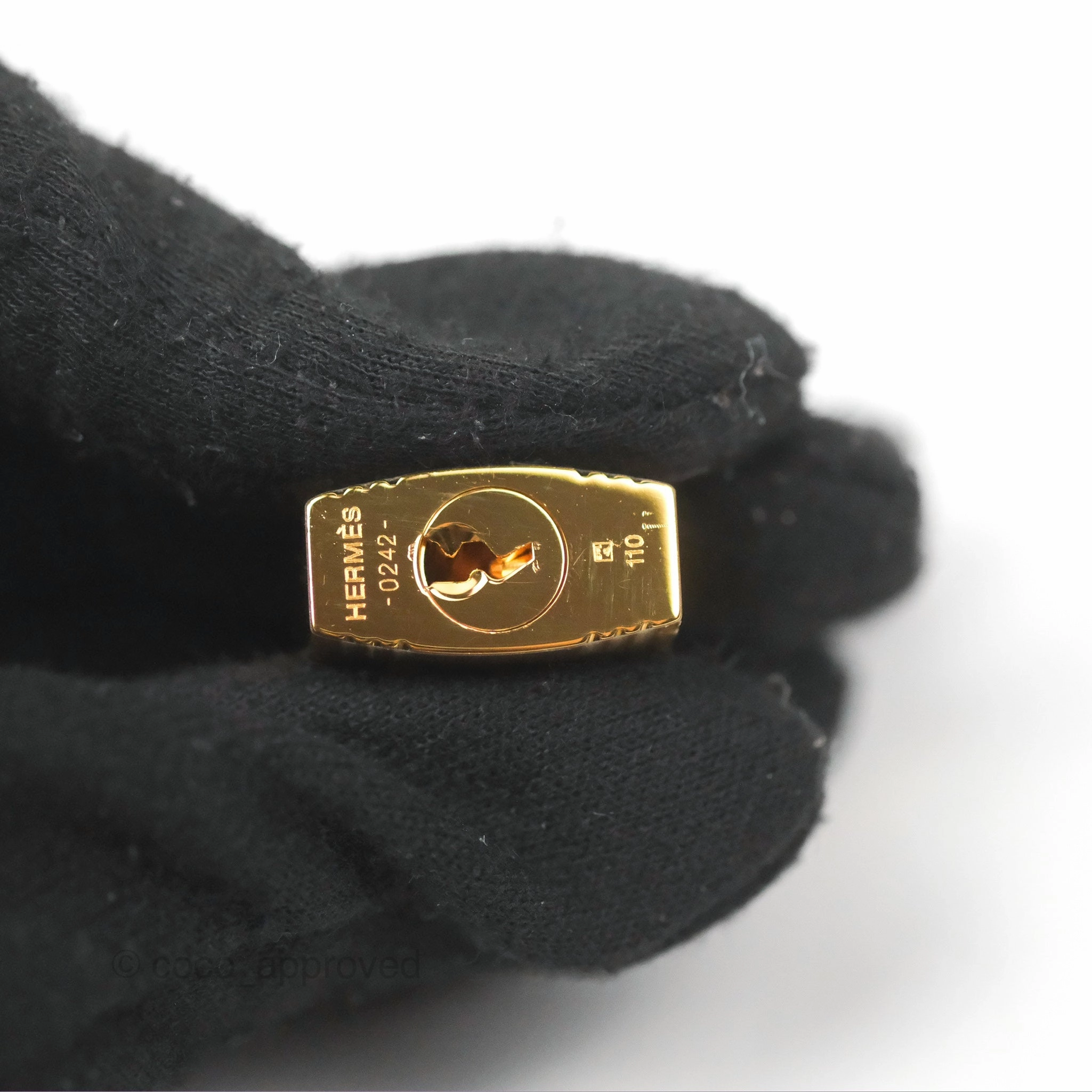 Herms Picotin 18 Bleu Royal Clemence Gold Hardware