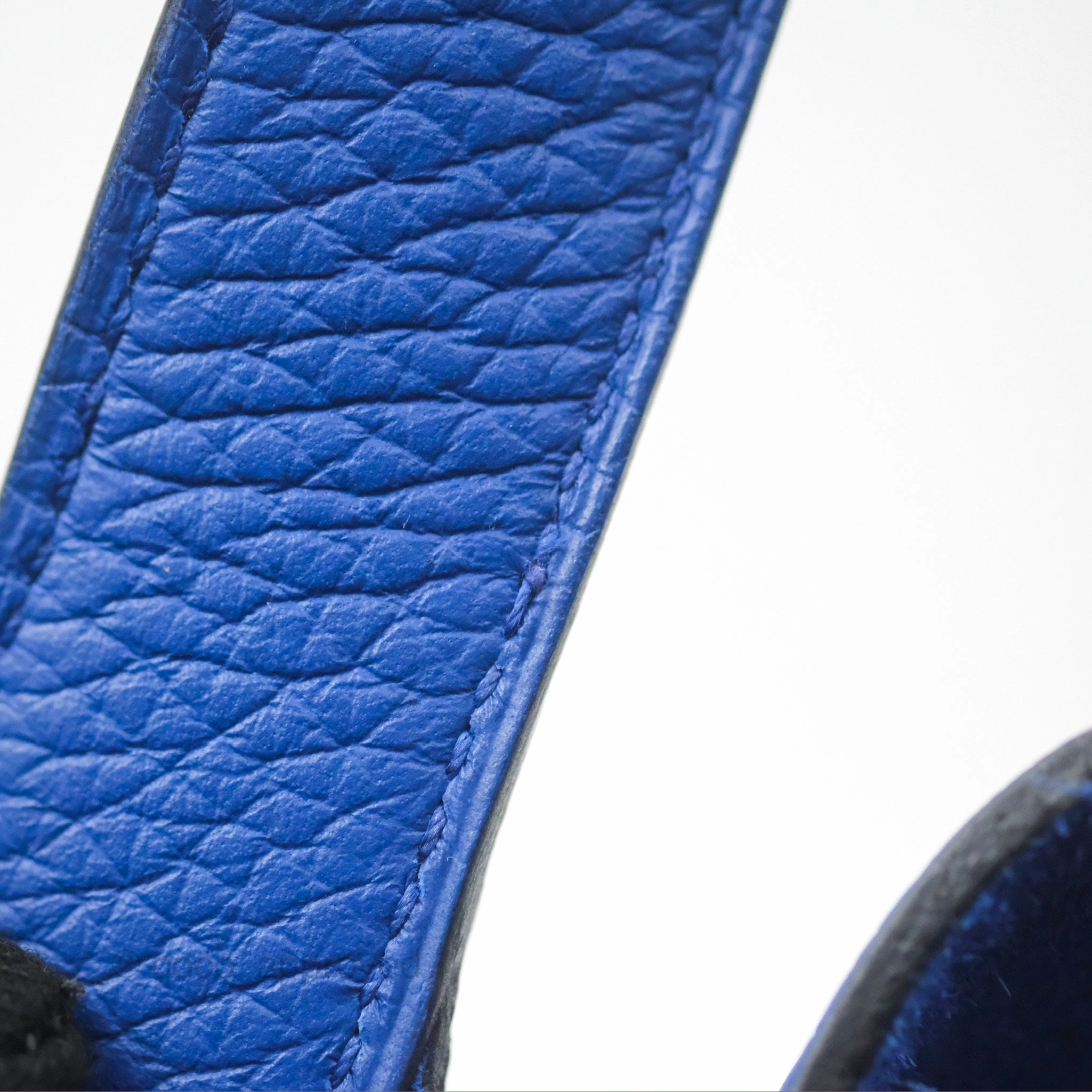 Herms Picotin 18 Bleu Royal Clemence Gold Hardware