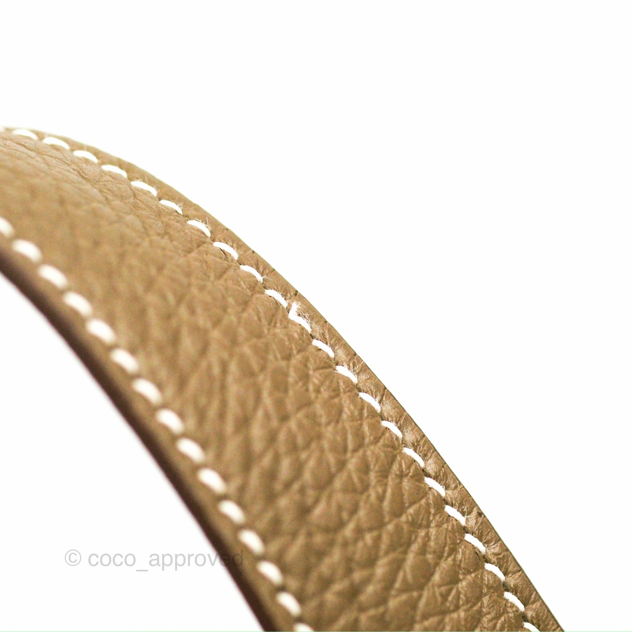 Herms Picotin 18 Etoupe Clemence Gold Hardware