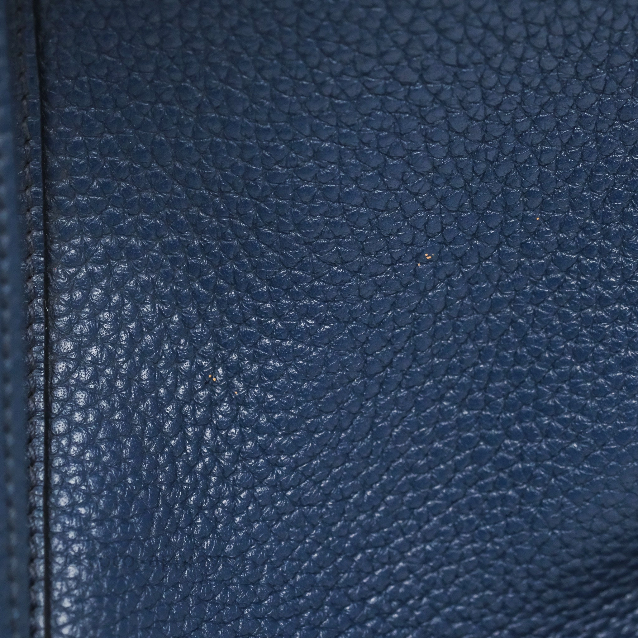 Herms Picotin 22 Bleu Nuit 2Z Clemence Palladium Hardware