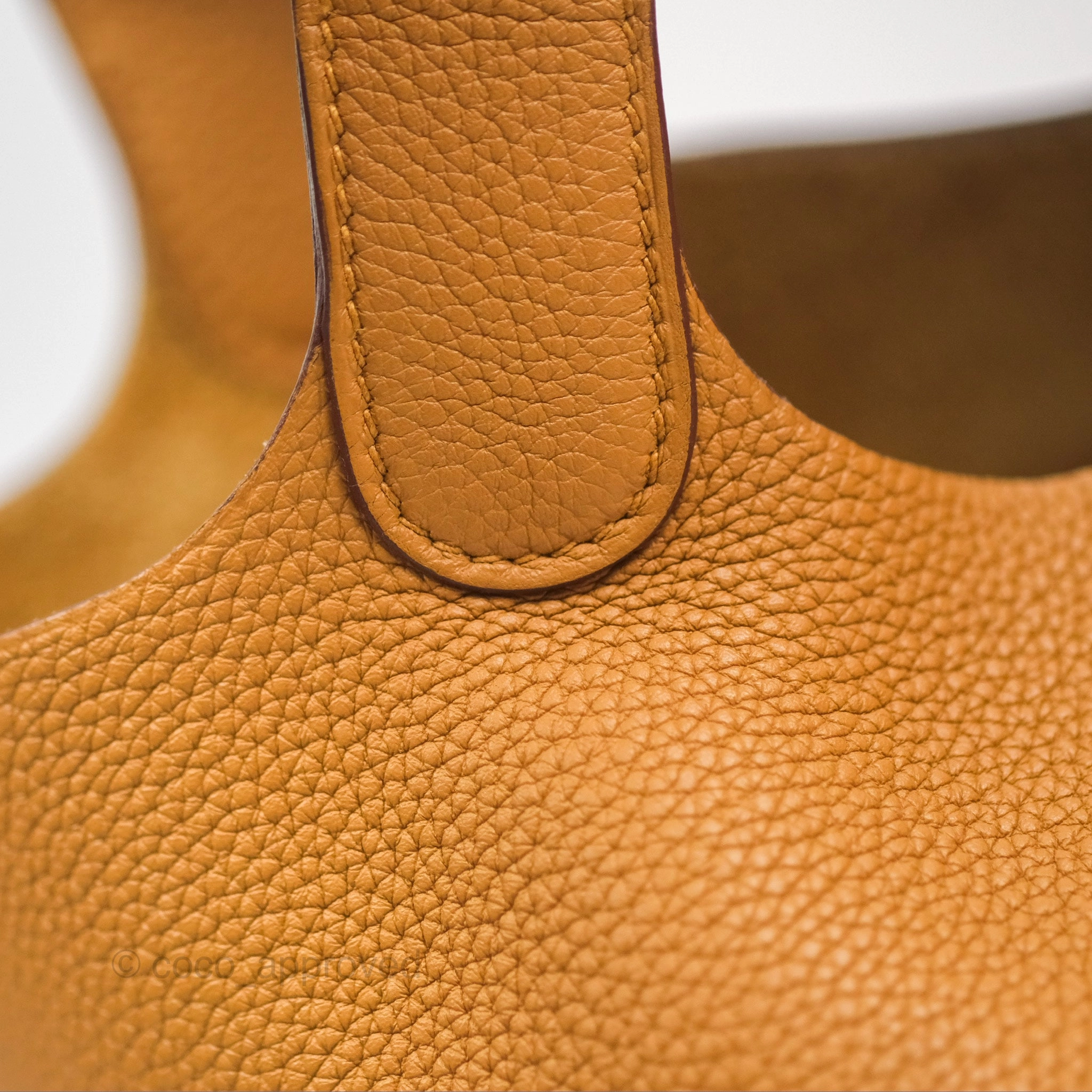 Herms Picotin 22 Sesame 2S TM Gold Hardware