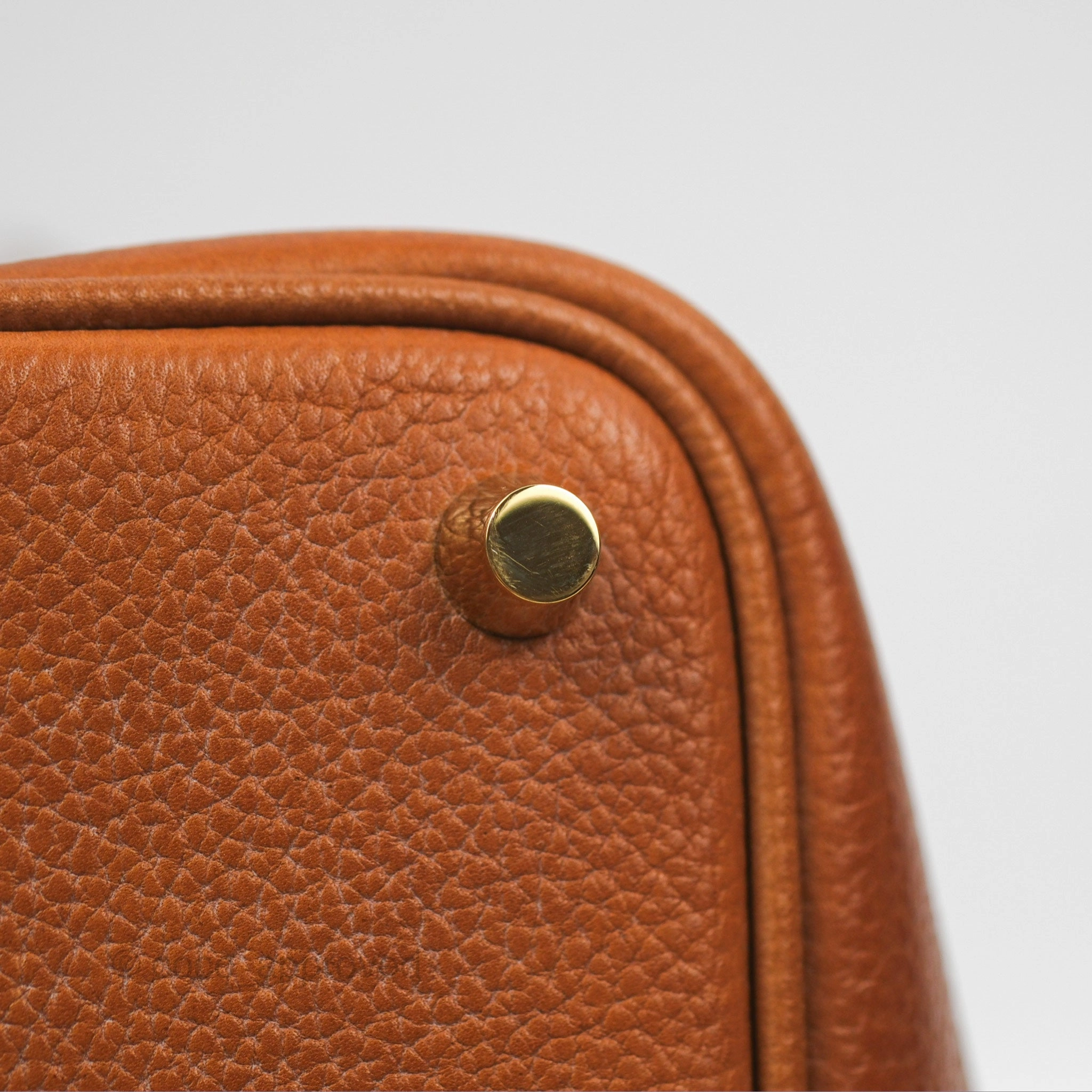 Herms Picotin Lock 18 Fauve Barenia Gold Hardware