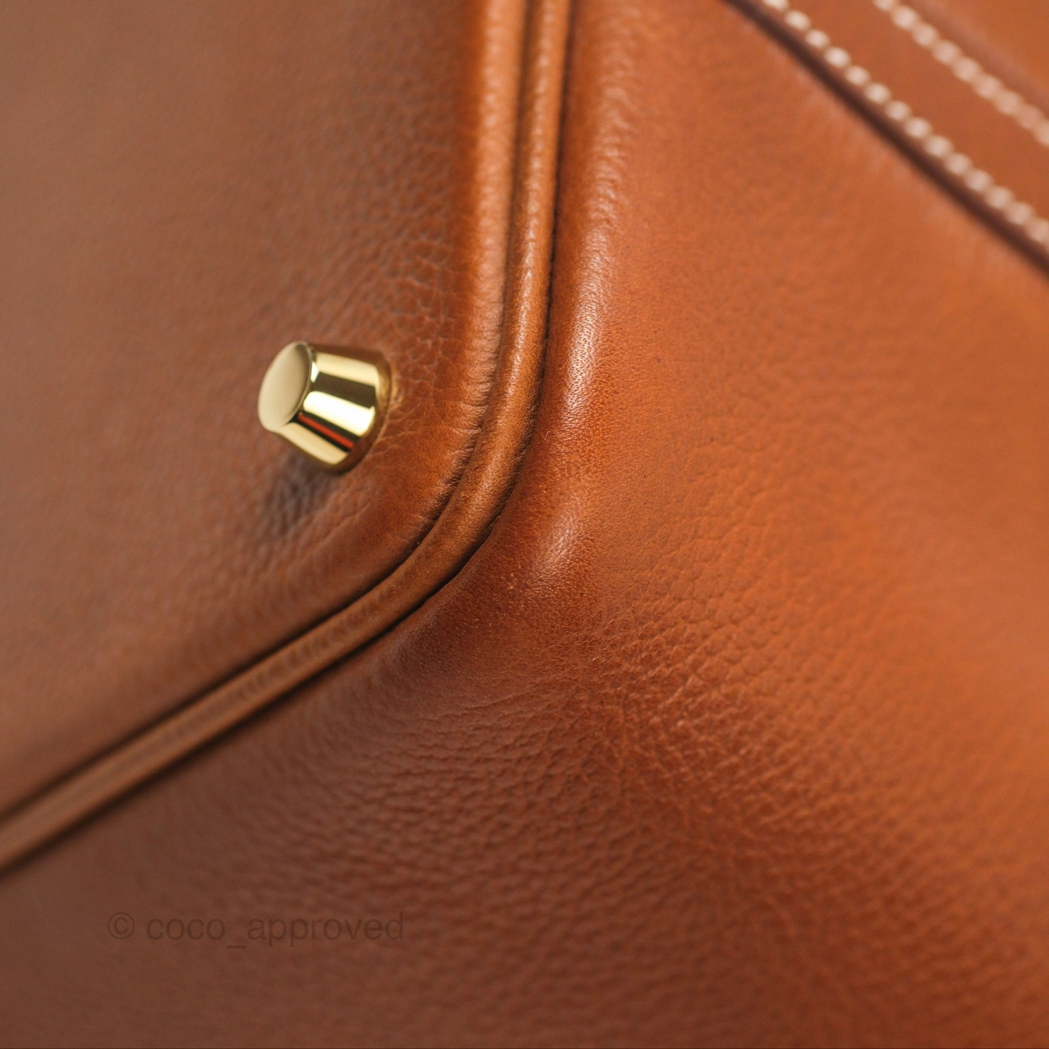 Herms Picotin Lock 18 Fauve Barenia Gold Hardware