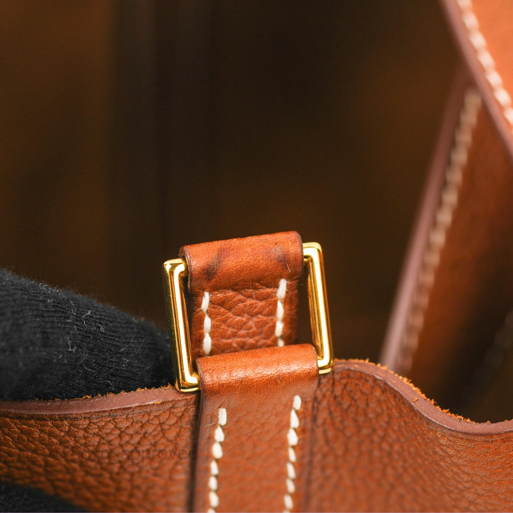 Herms Picotin Lock 18 Fauve Barenia Gold Hardware