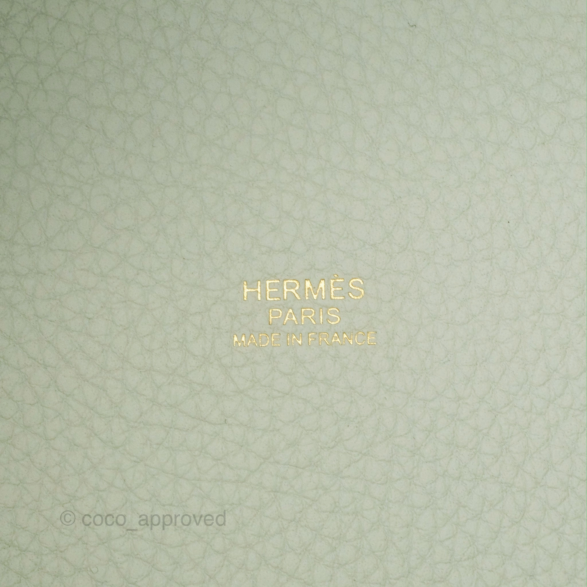 Herms Picotin Lock 18 Gris Neve Taurillon Clemence Gold Hardware