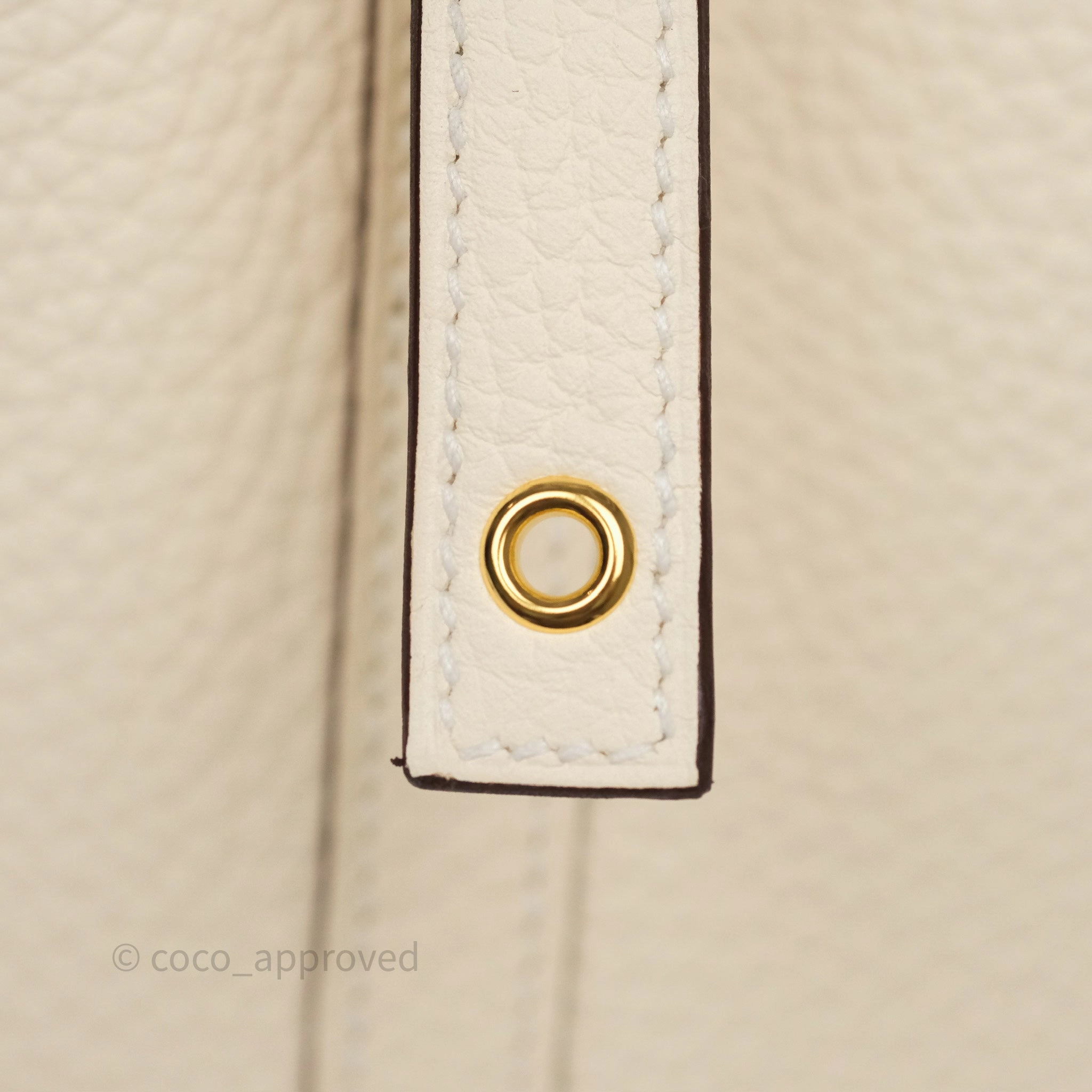 Herms Picotin Lock 18 Nata I2 Clemence Gold Hardware