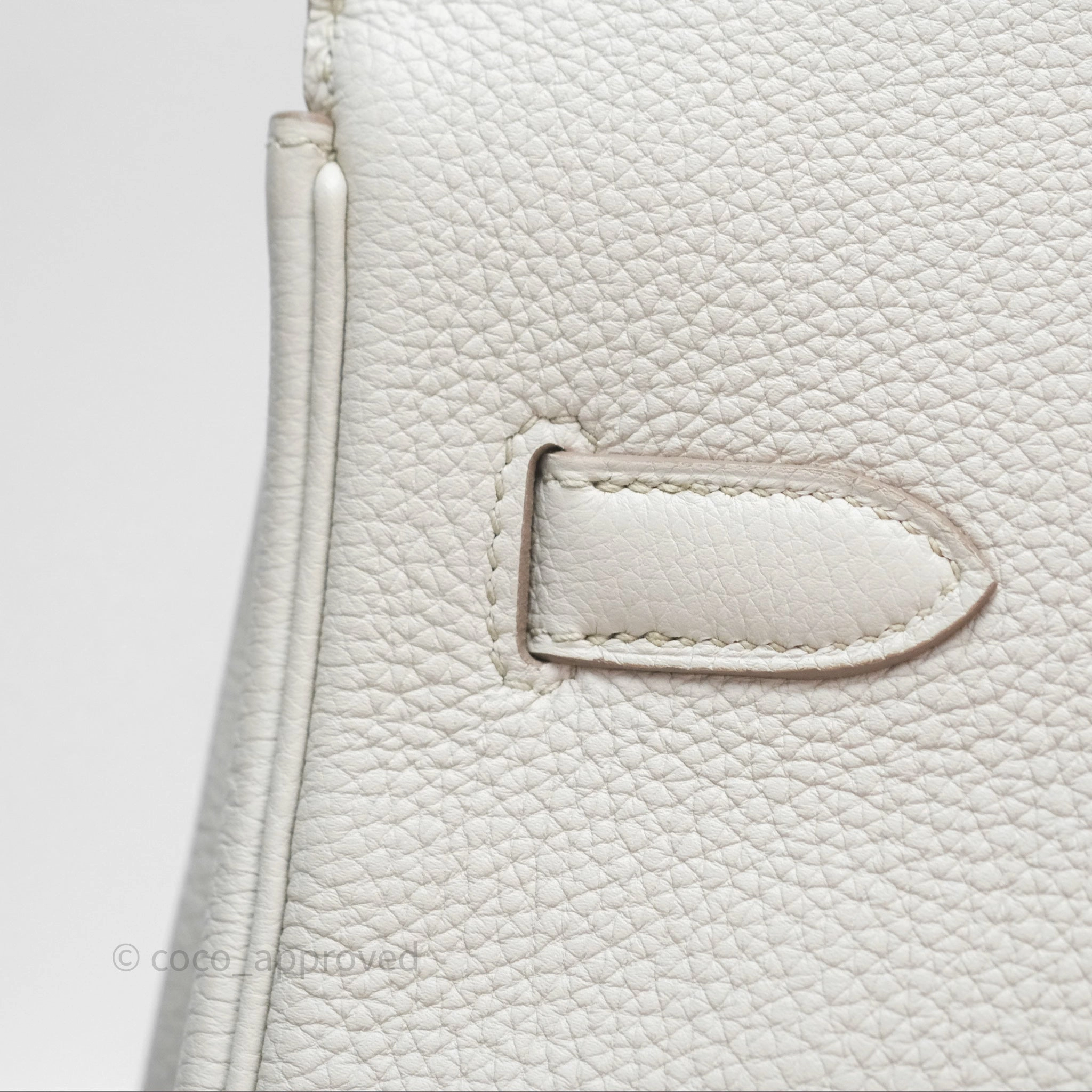 Herms Retourne Birkin 35 Beton Togo Gold Hardware
