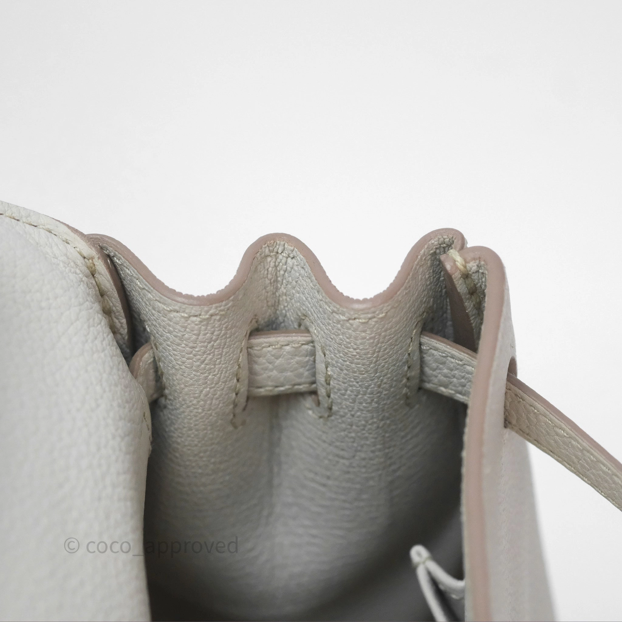 Herms Retourne Kelly 25 Beton 8L Togo Gold Hardware