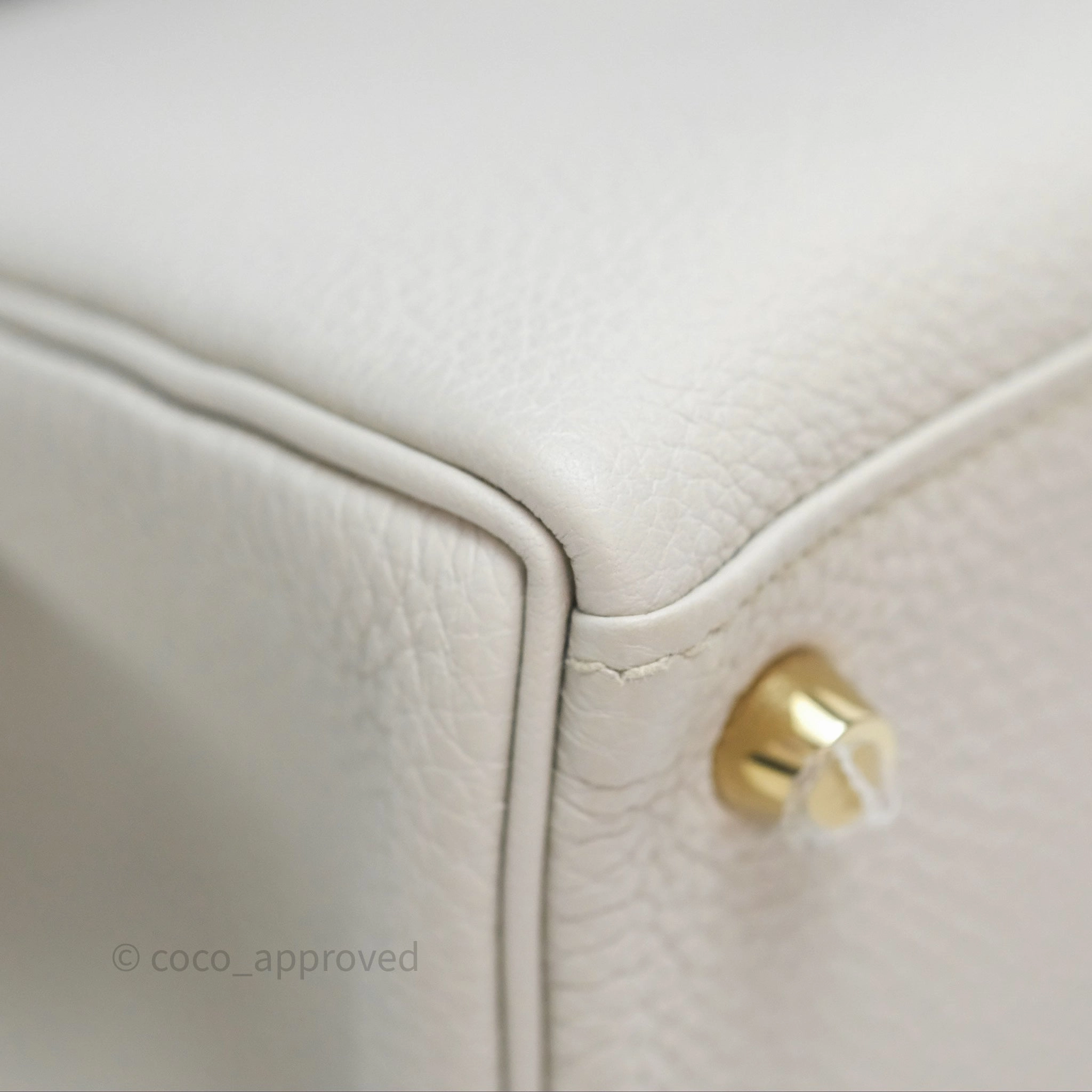 Herms Retourne Kelly 25 Beton 8L Togo Gold Hardware