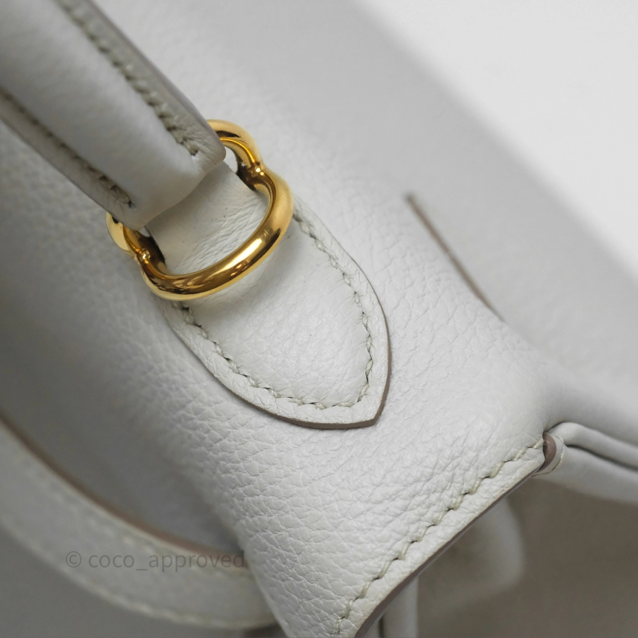 Herms Retourne Kelly 25 Beton 8L Togo Gold Hardware