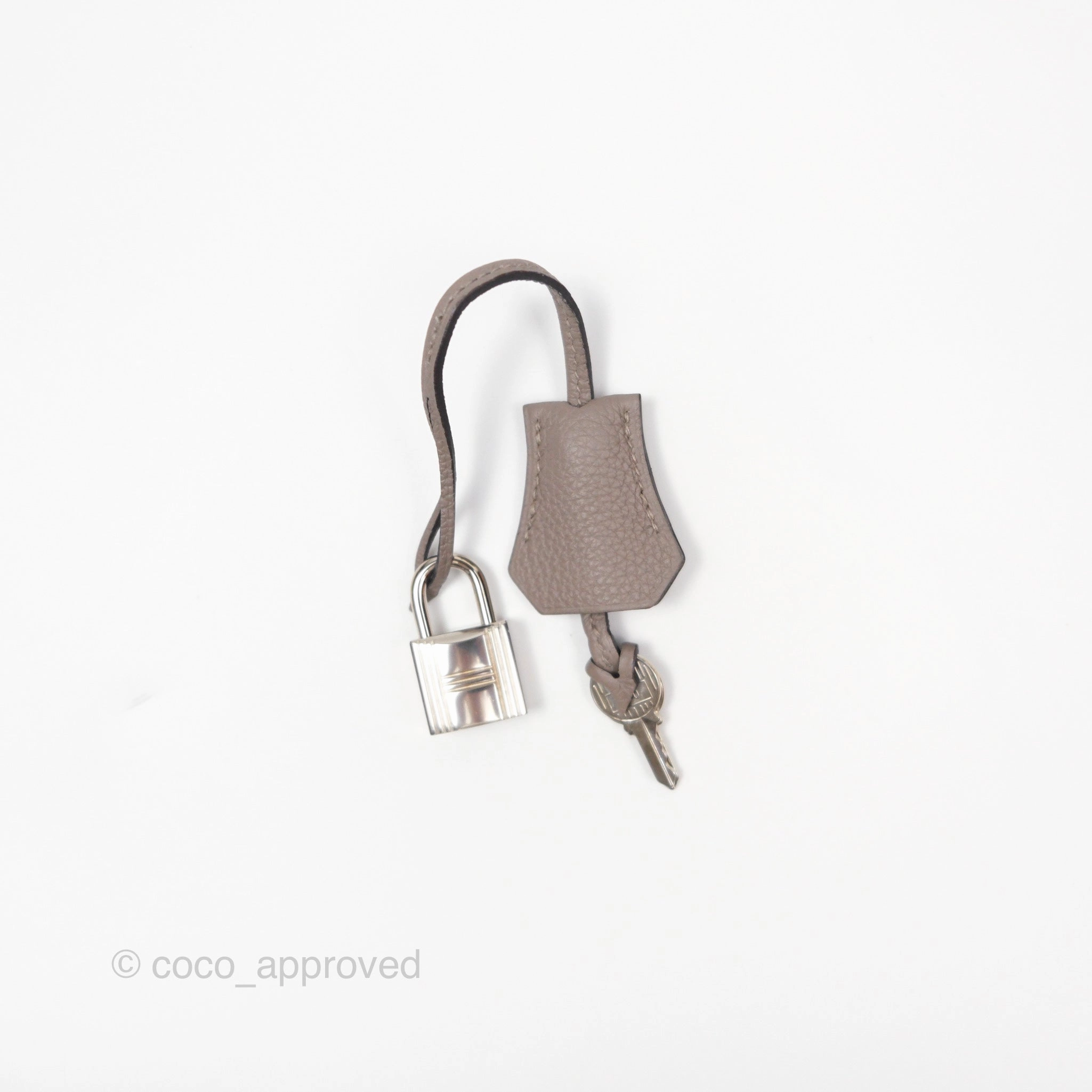 Herms Retourne Kelly 25 Gris Asphalte M8 Togo Palladium Hardware