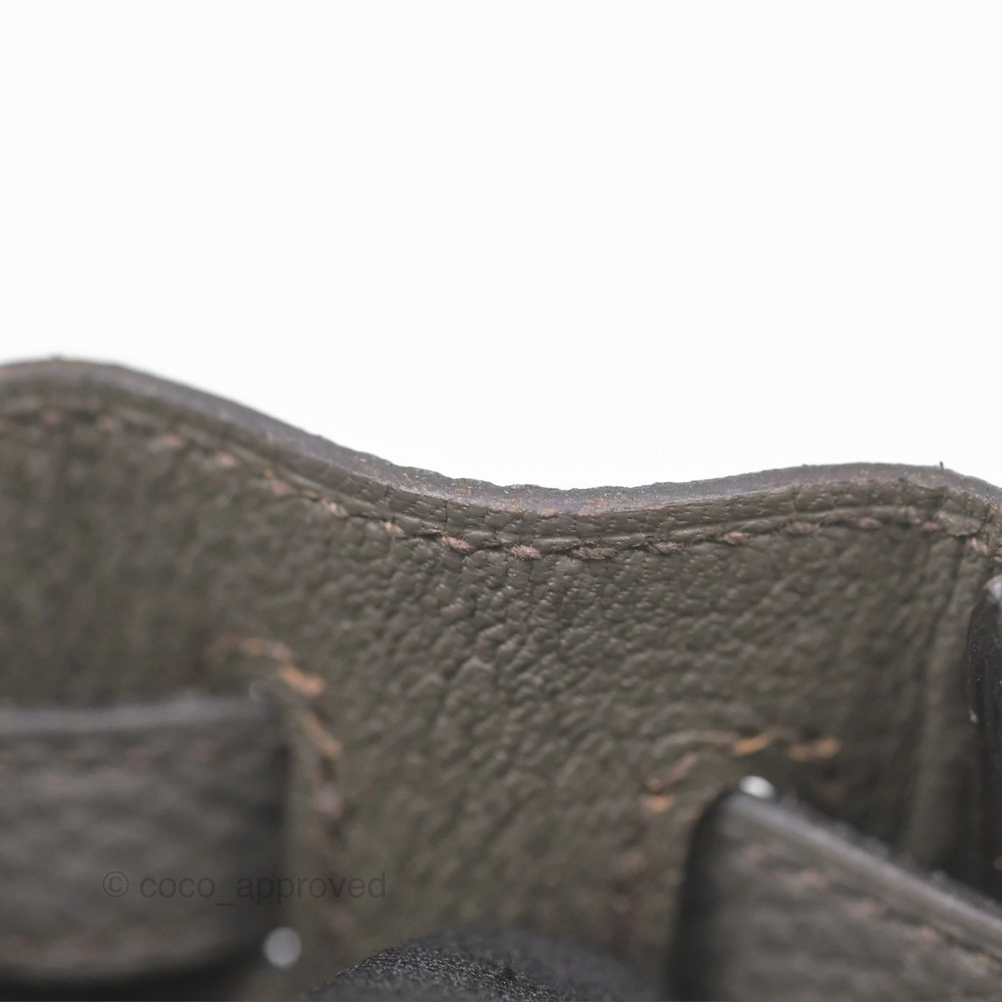 Herms Retourne Kelly 25 Gris Etain 8F Togo Gold Hardware