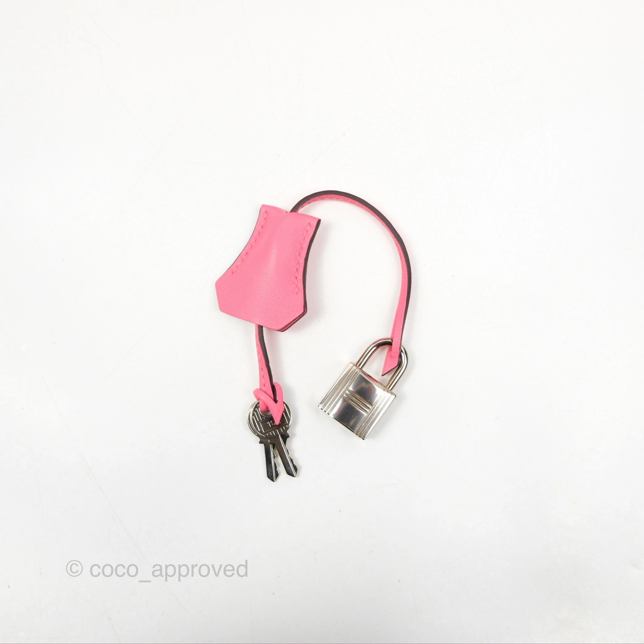 Herms Retourne Kelly 25 Rose Azalee Swift Palladium Hardware