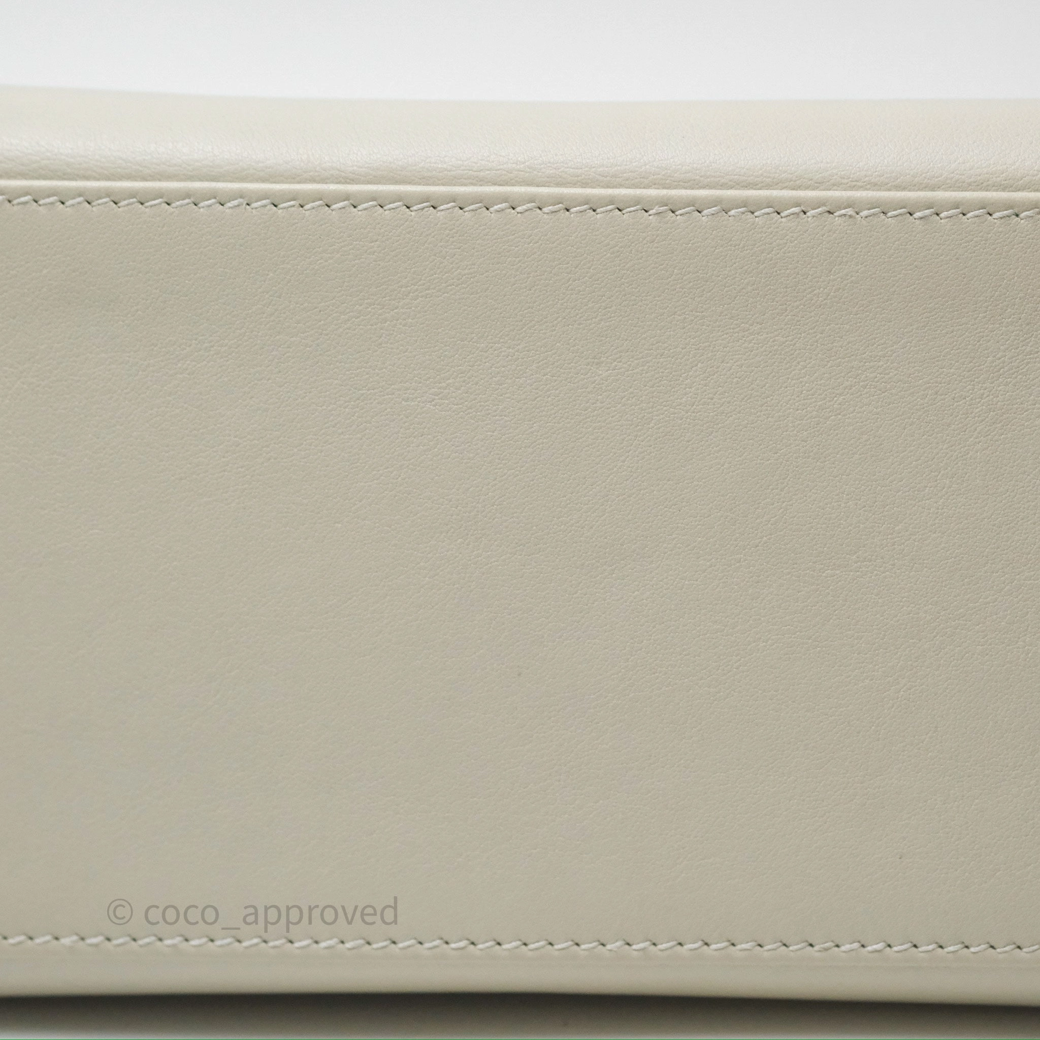 Herms Retourne Swift Kelly 25 Gris Perle 80 Gold Hardware