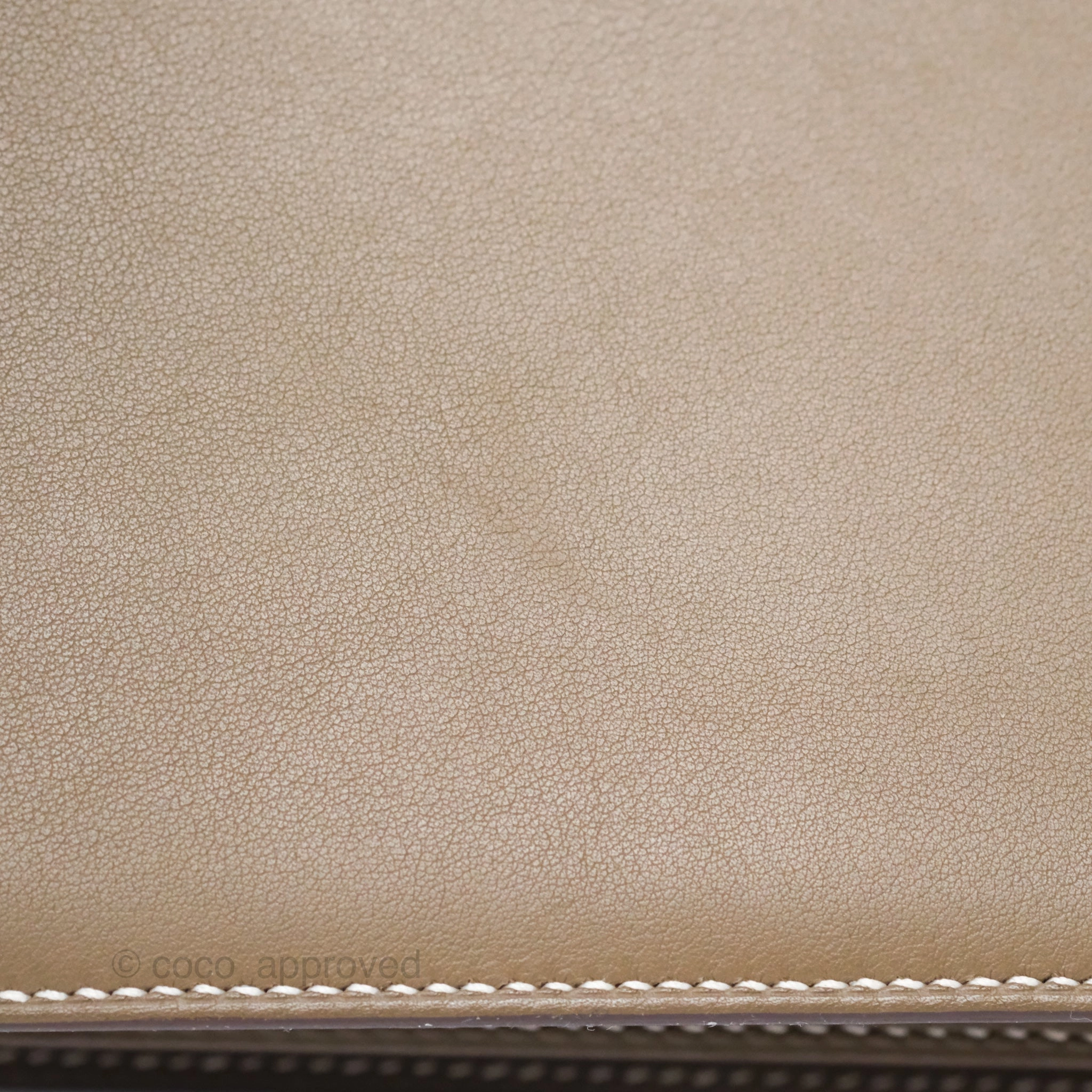 Herms Roulis Mini 18 Etoupe 18 Swift Gold Hardware