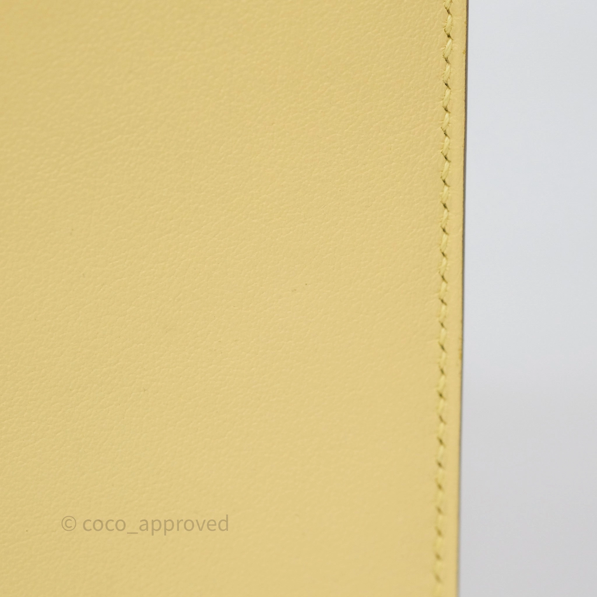 Herms Roulis Mini 18 Jaune Poussin 1Z Swift Gold Hardware