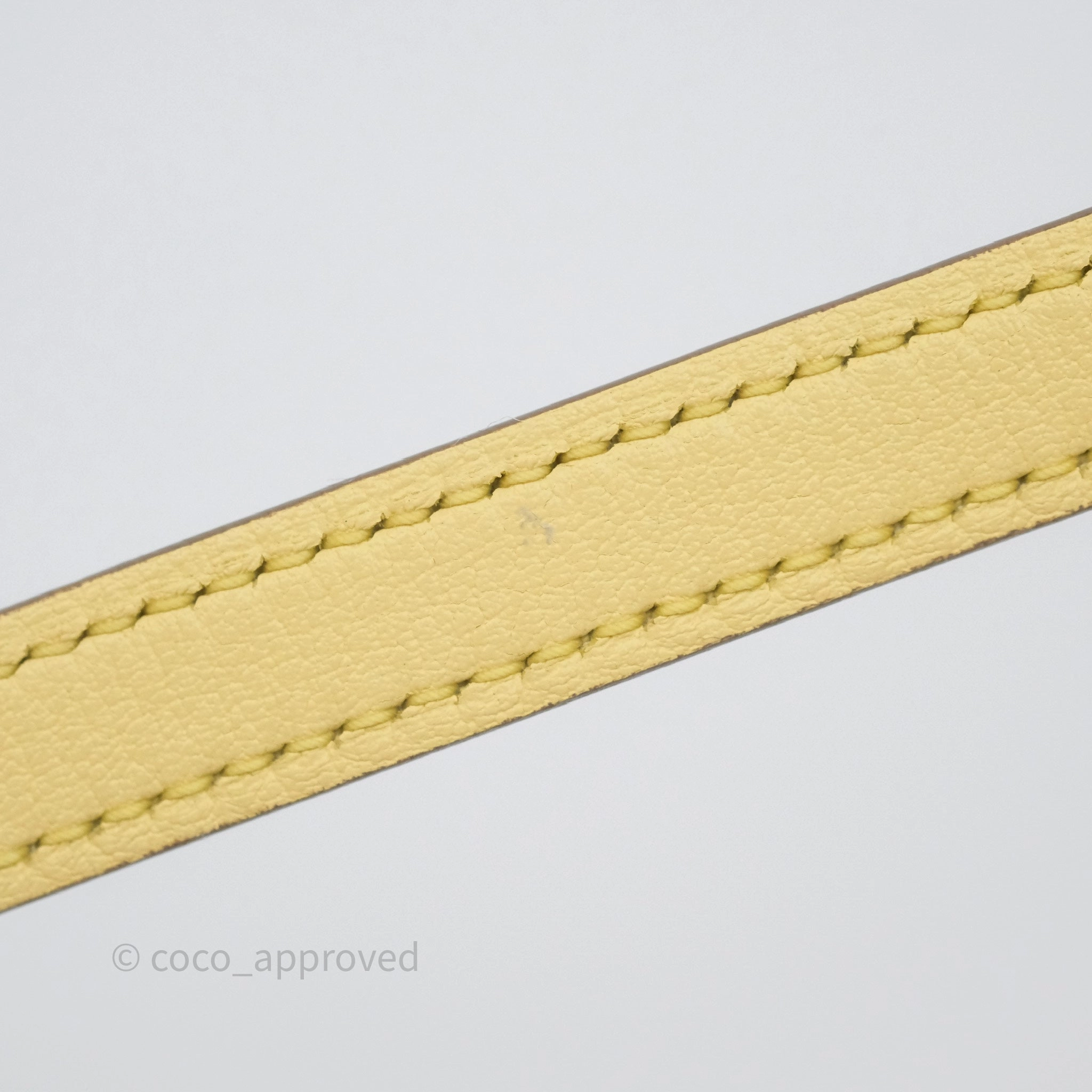 Herms Roulis Mini 18 Jaune Poussin 1Z Swift Gold Hardware