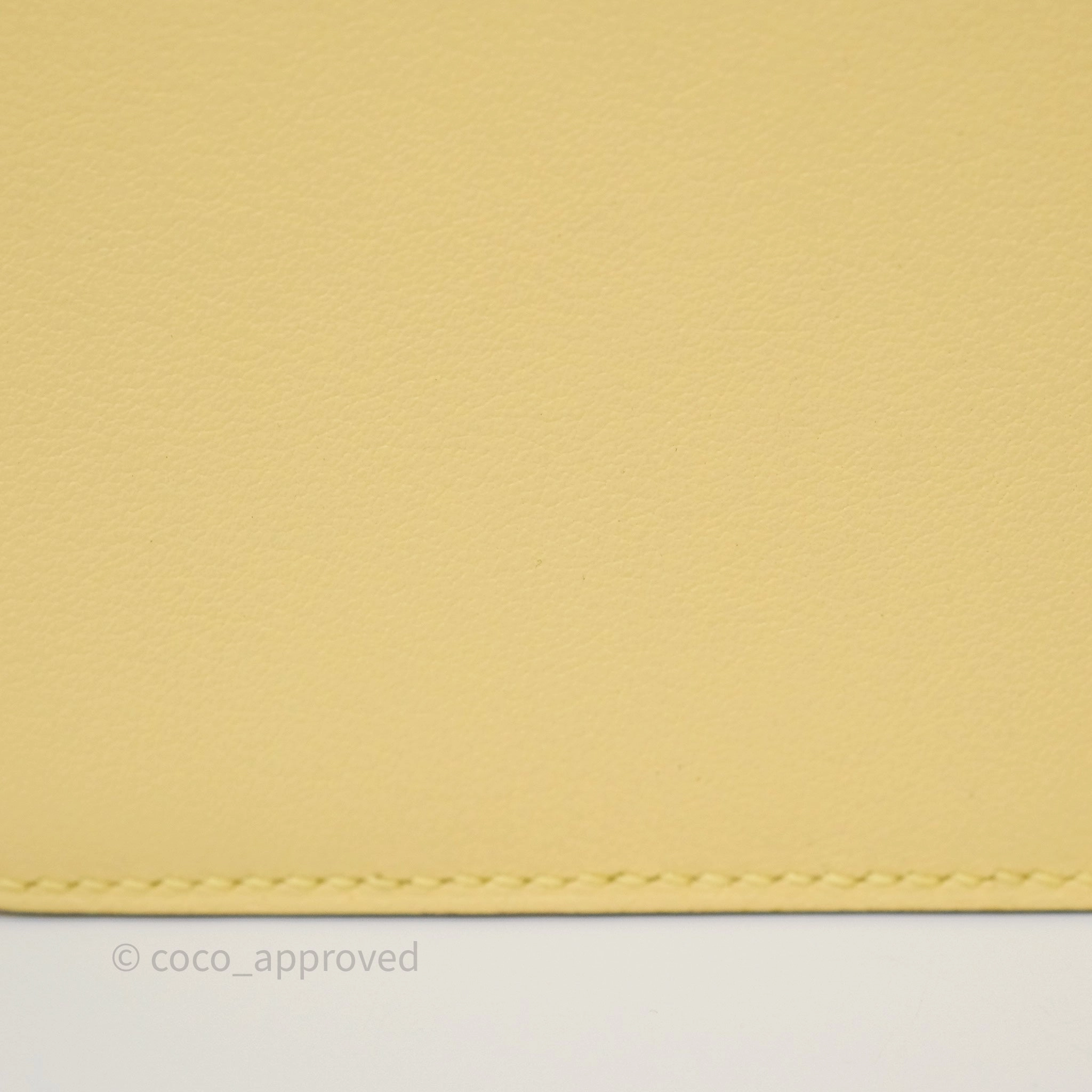 Herms Roulis Mini 18 Jaune Poussin 1Z Swift Gold Hardware