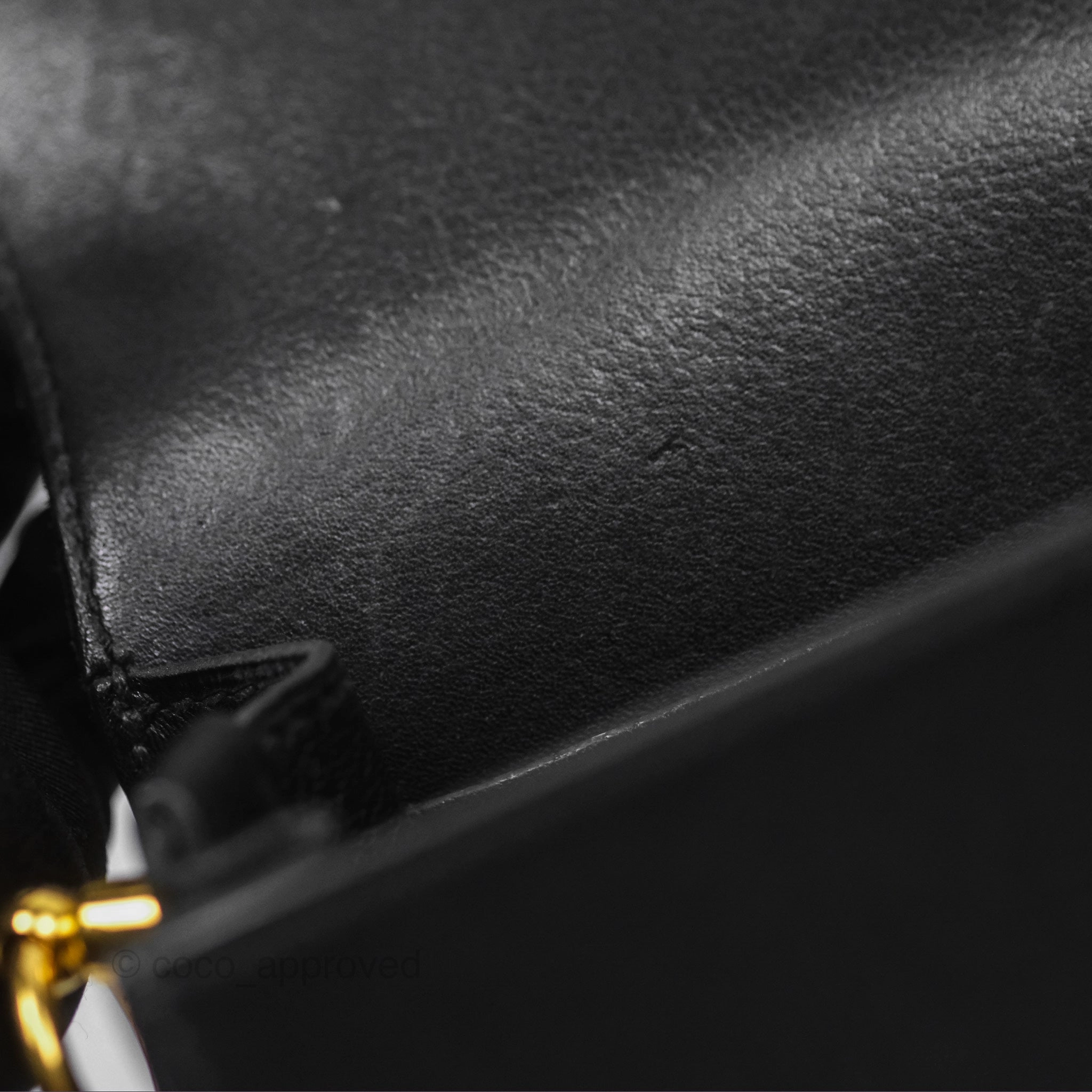Herms Roulis Mini 18 Noir 89 Veau Evergrain Gold Hardware