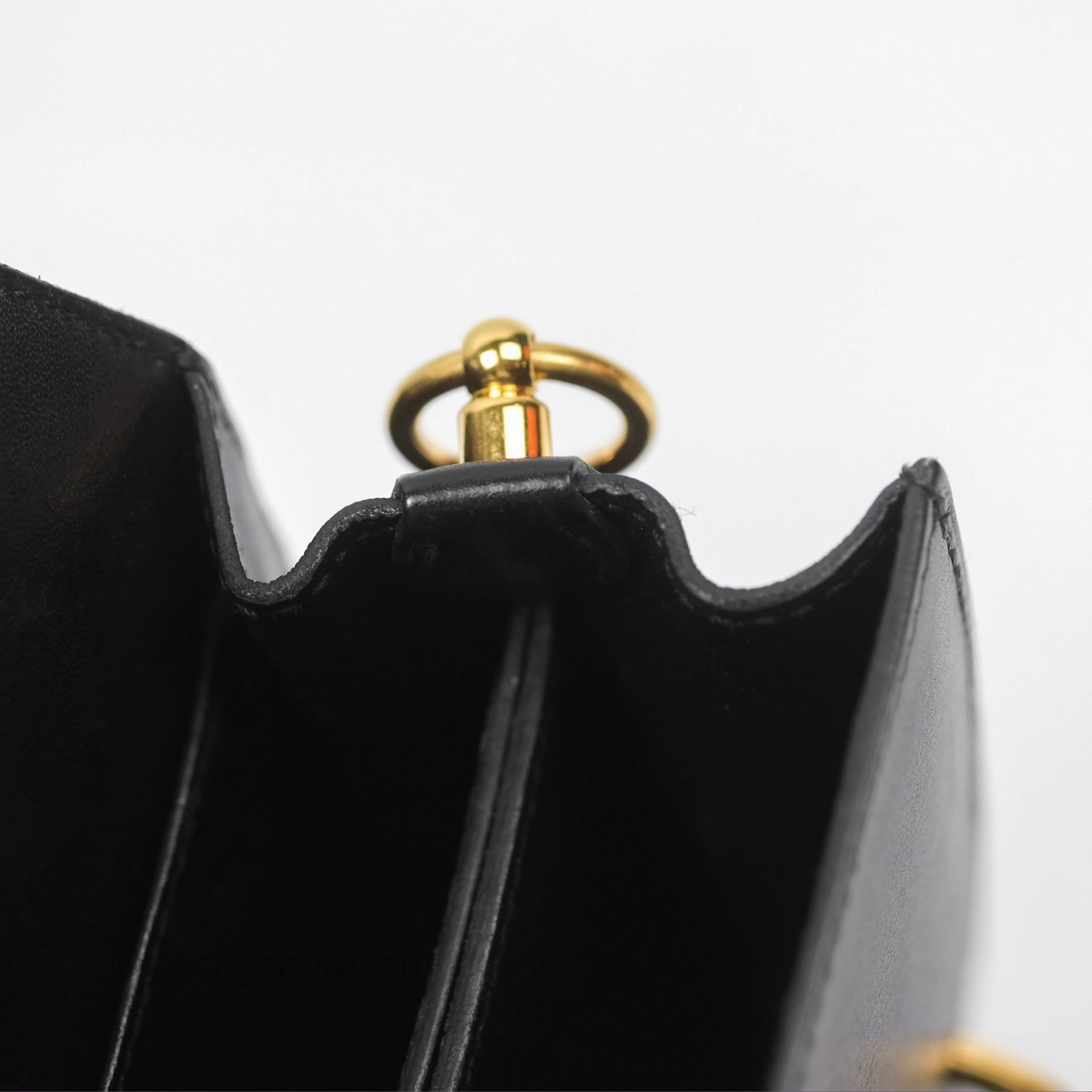 Herms Roulis Mini 18 Noir 89 Veau Evergrain Gold Hardware