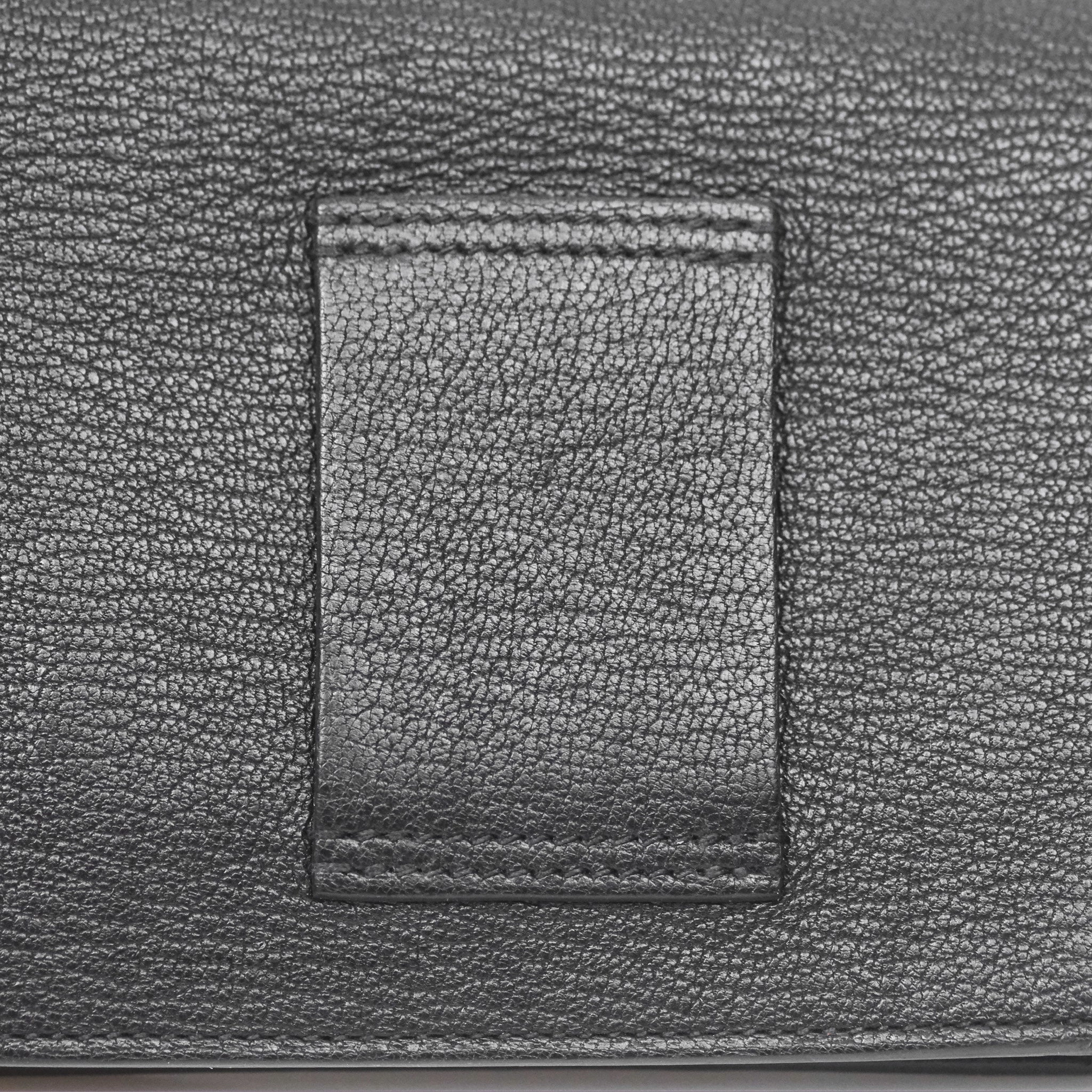 Herms Roulis Slim Wallet Black Noir 89 Chevre Mysore Gold Hardware