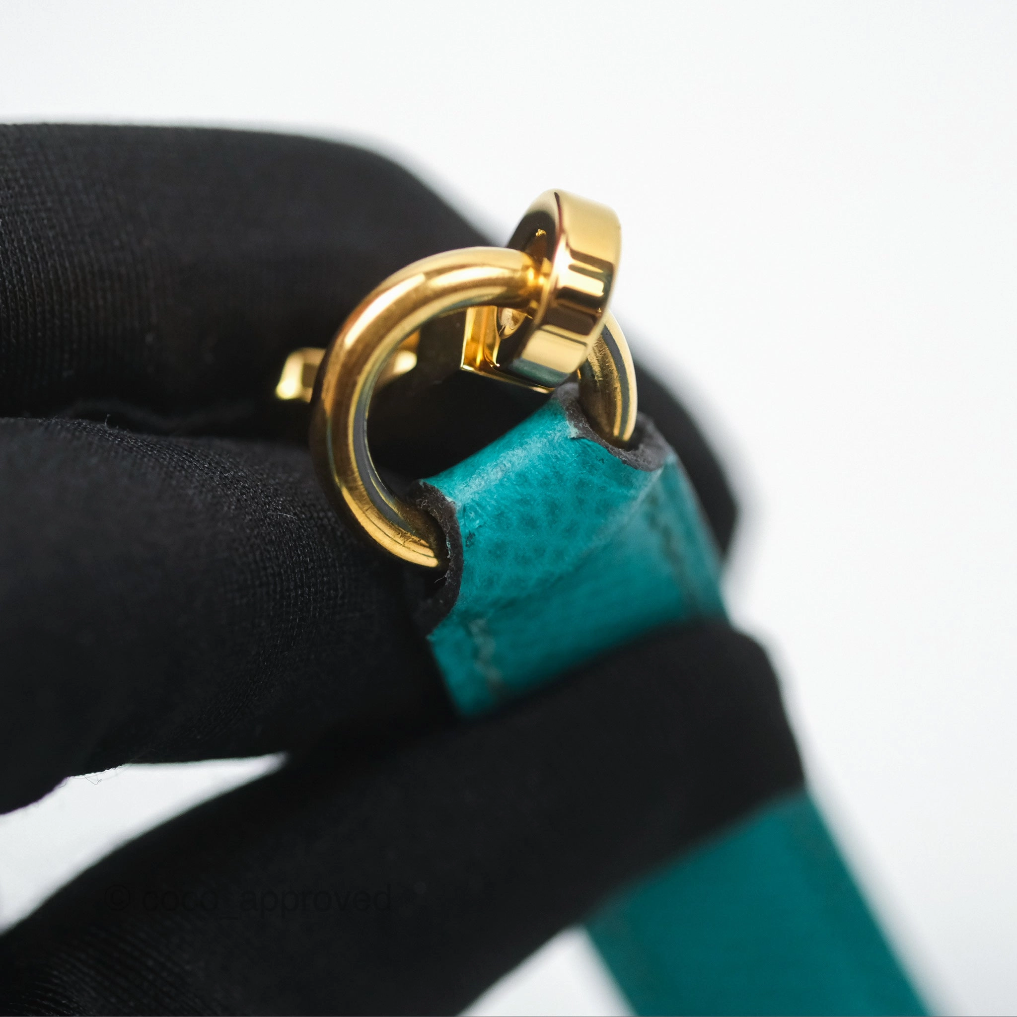 Herms Sellier Kelly 25 Bleu Paon 7F Epsom Gold Hardware