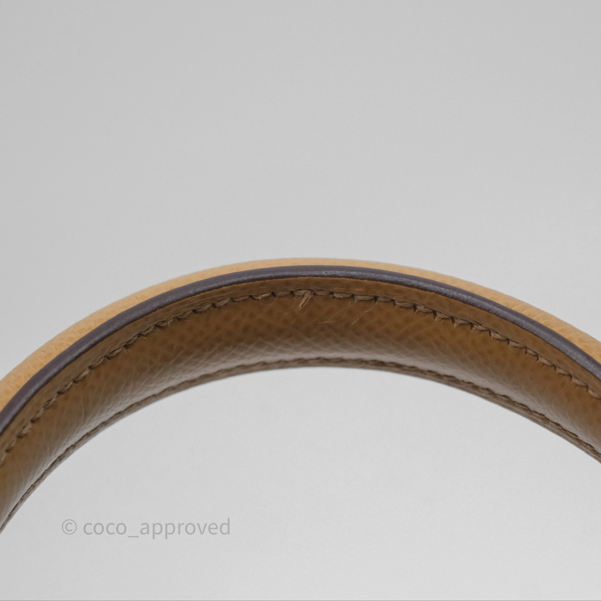 Herms Sellier Kelly 25 Chai 0M Epsom Gold Hardware