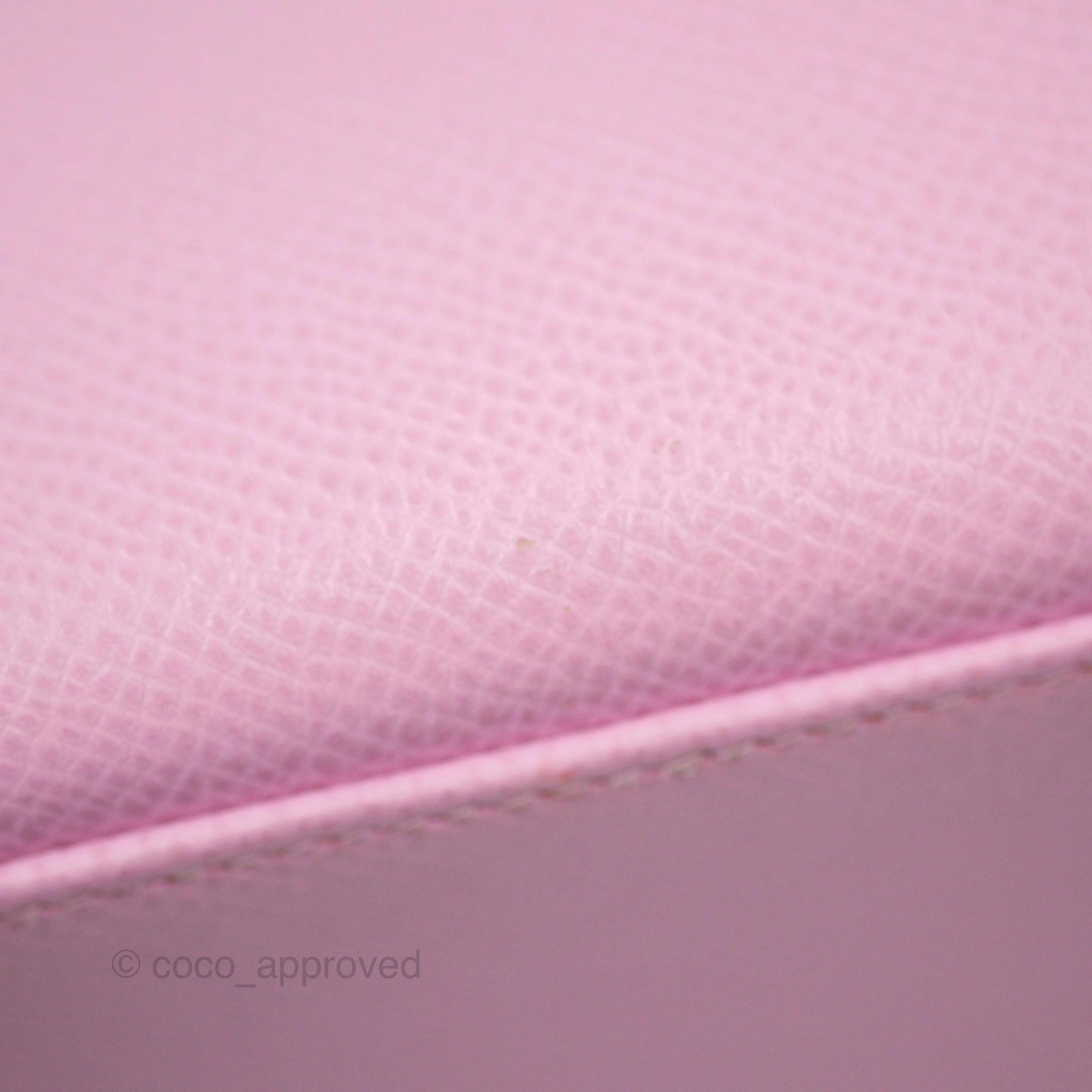 Herms Sellier Kelly 25 Mauve Sylvestre X9 Epsom Palladium Hardware