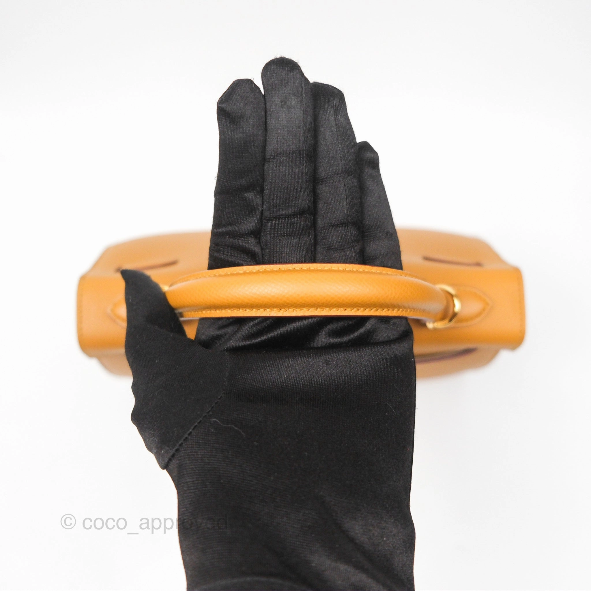 Herms Sellier Kelly 25 Sesame 2S Epsom Gold Hardware