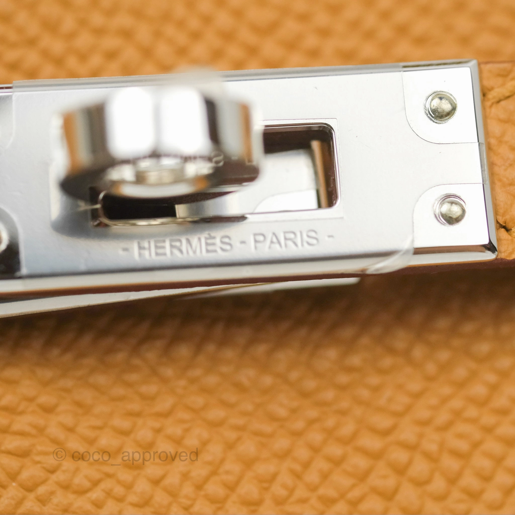 Herms Sellier Kelly 25 Sesame 2S Epsom Palladium Hardware