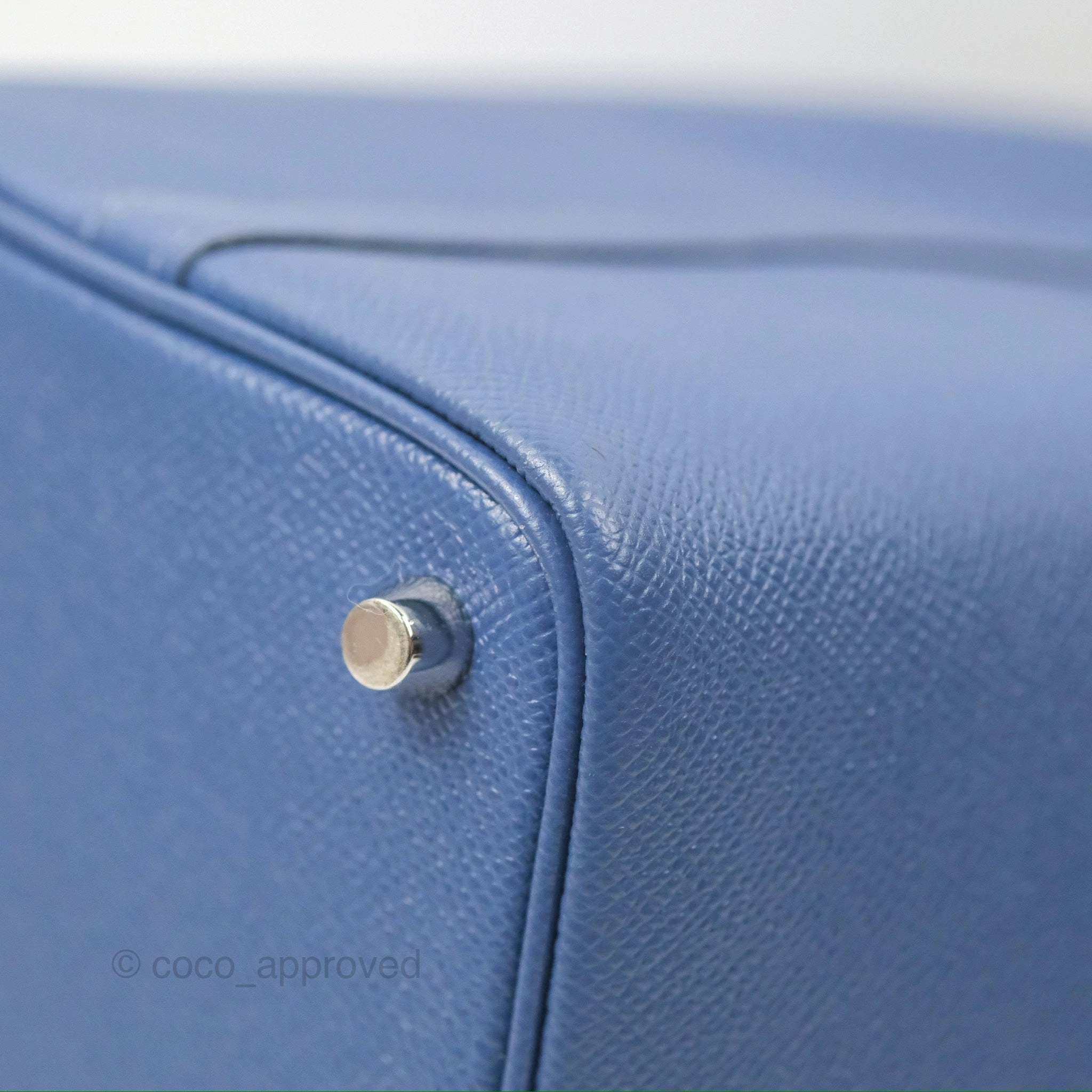 Herms Tressage De Cuir Picotin Lock 18 Bleu Encre/Brique/Black Epsom Palladium Hardware
