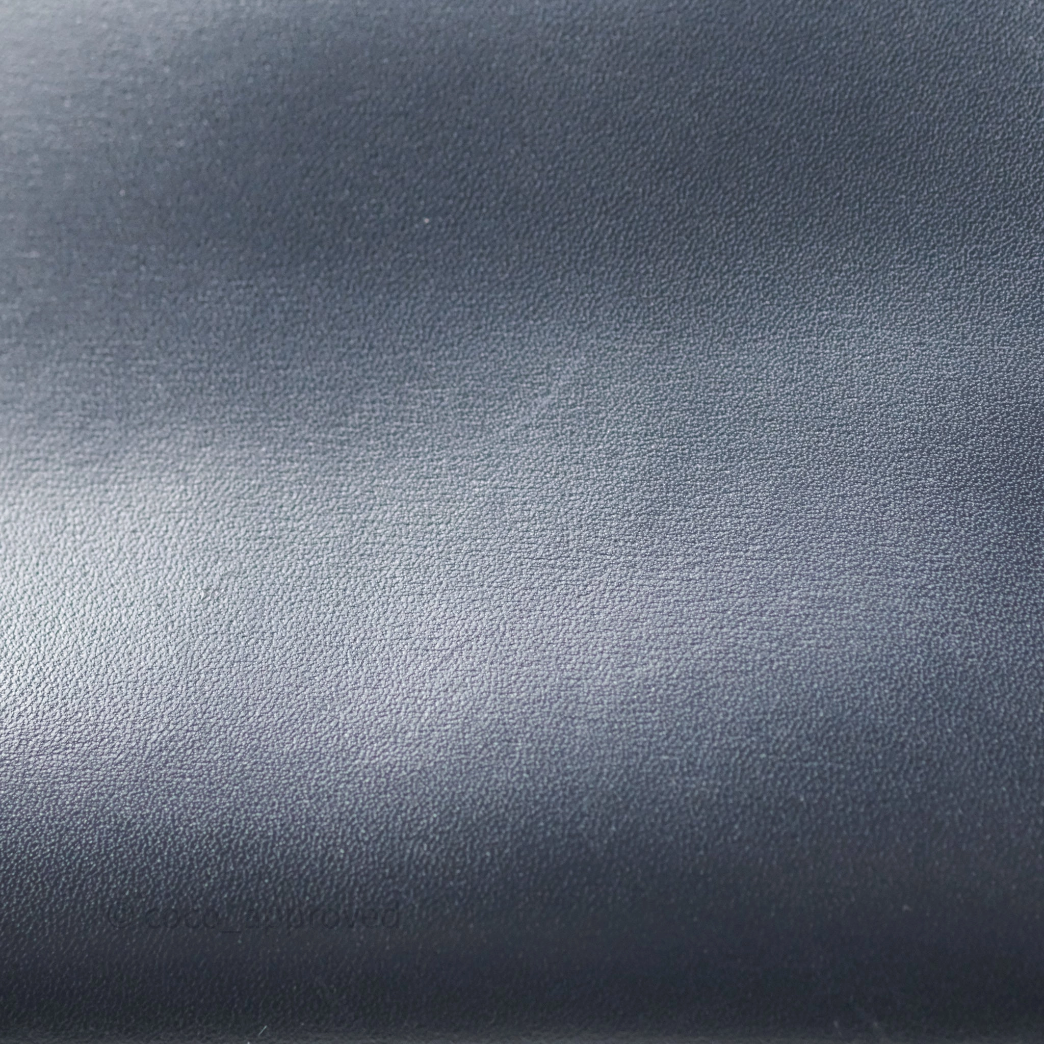 Herms Vintage Kelly 28 Retourn Navy Box Leather Gold Hardware