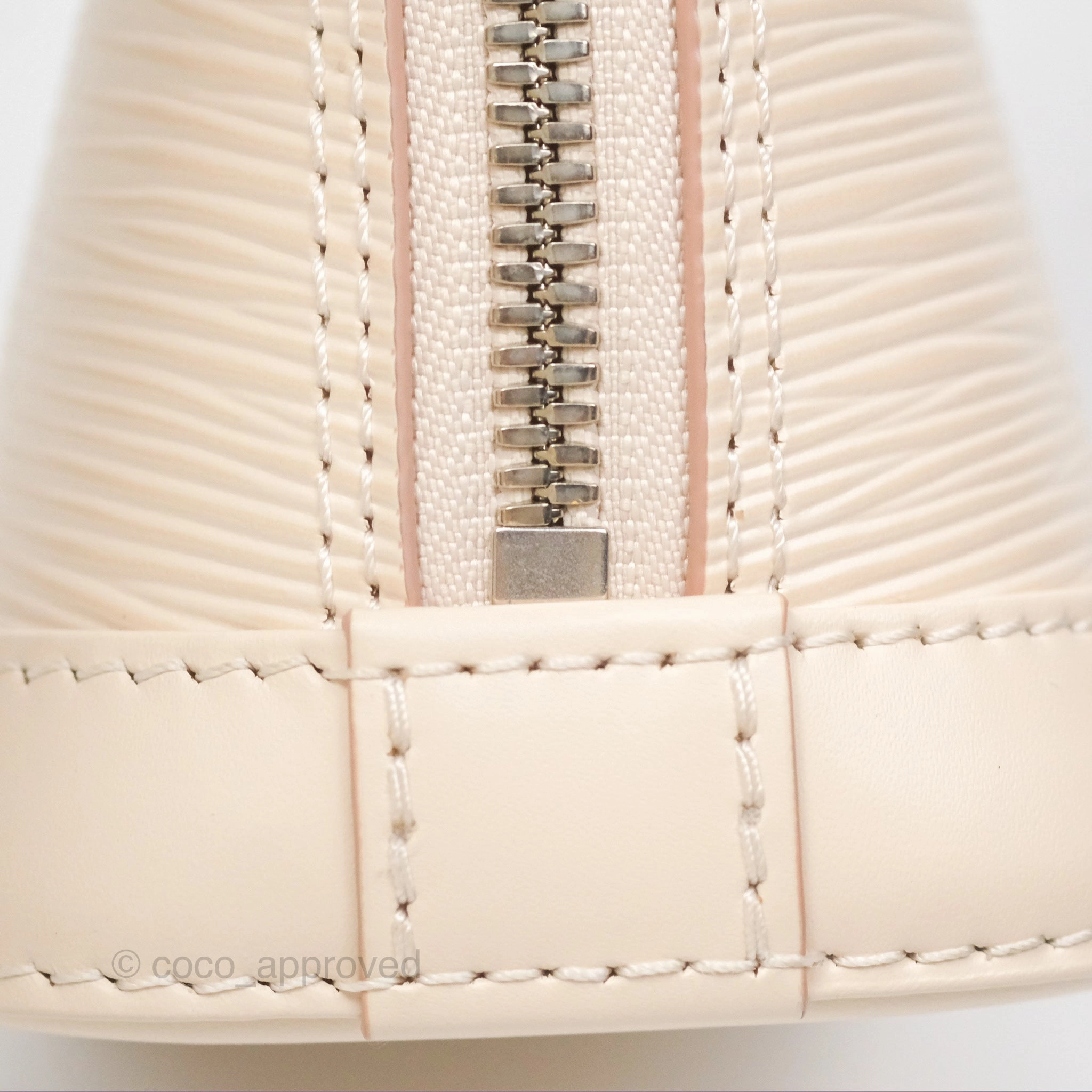 Louis Vuitton Alma Nano Quartz Silver Hardware