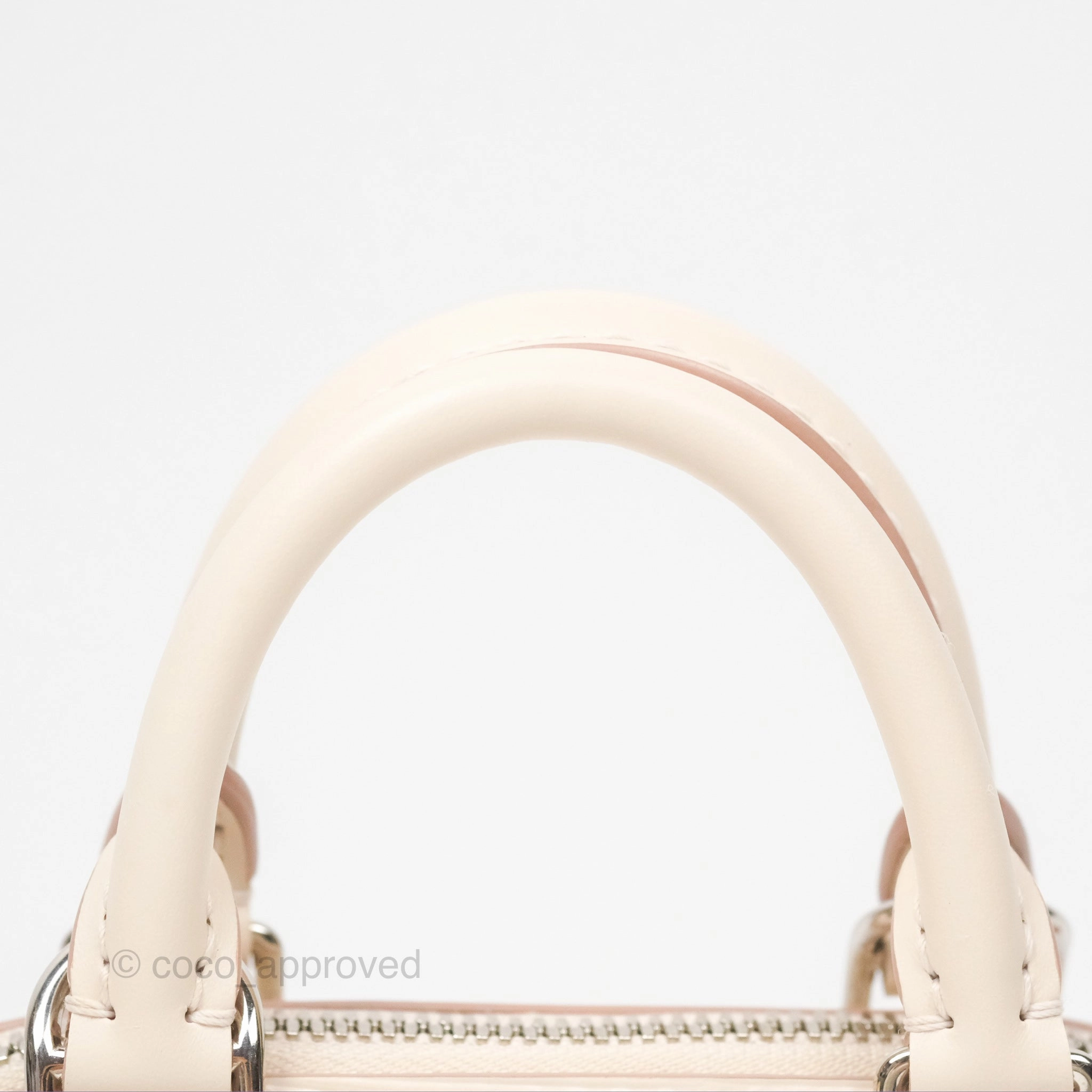 Louis Vuitton Alma Nano Quartz Silver Hardware