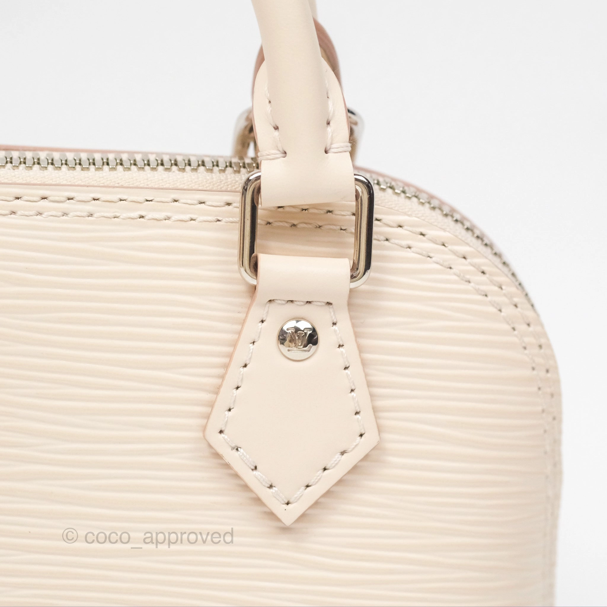 Louis Vuitton Alma Nano Quartz Silver Hardware