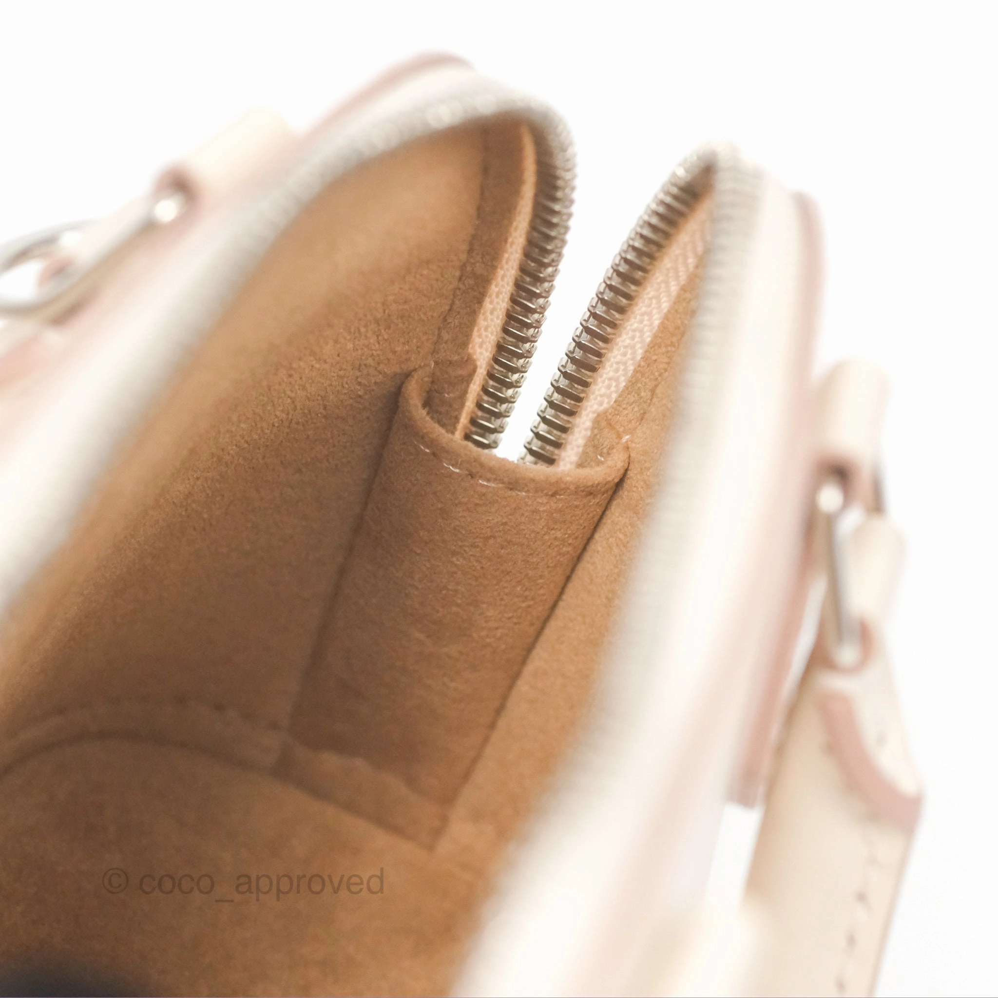 Louis Vuitton Alma Nano Quartz Silver Hardware