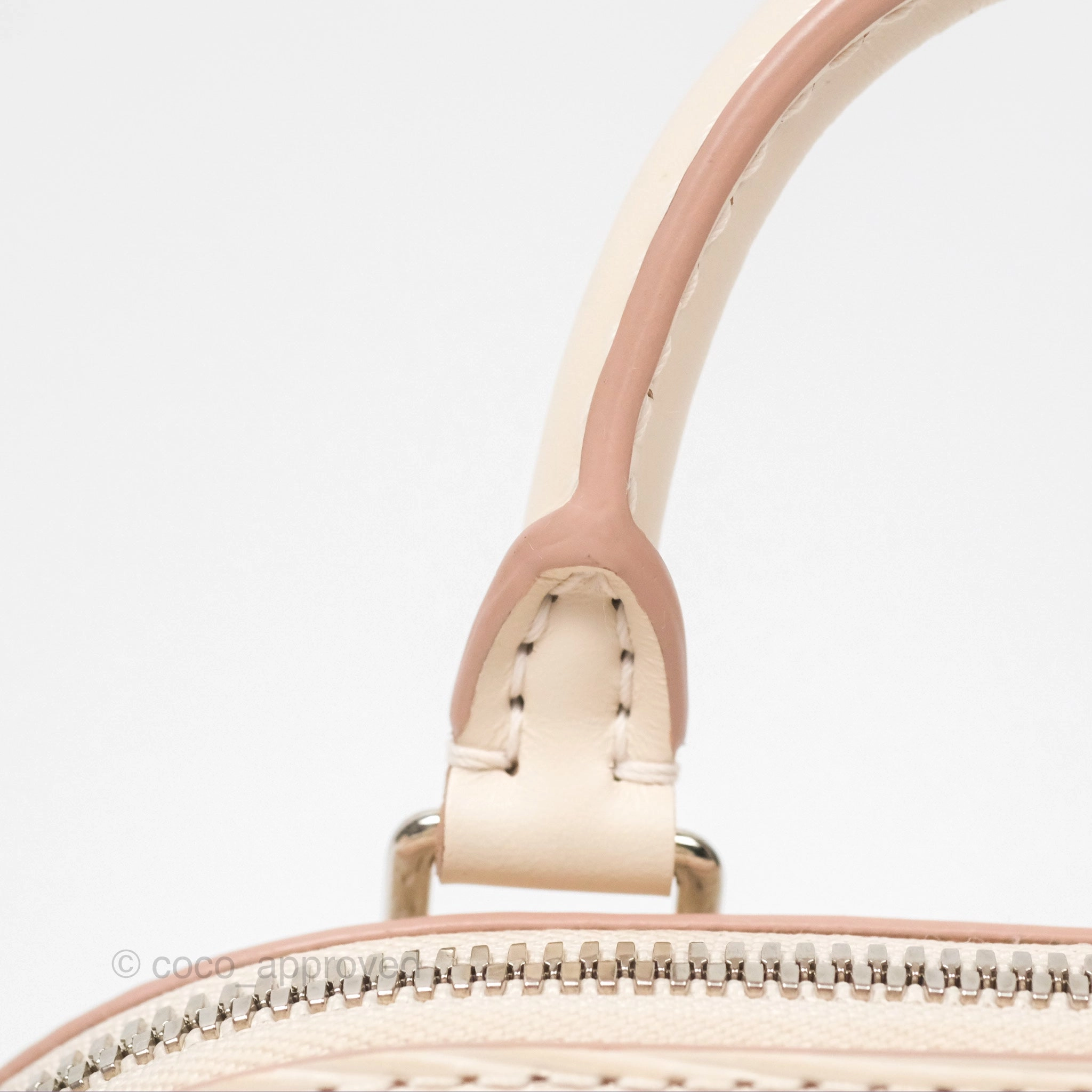Louis Vuitton Alma Nano Quartz Silver Hardware
