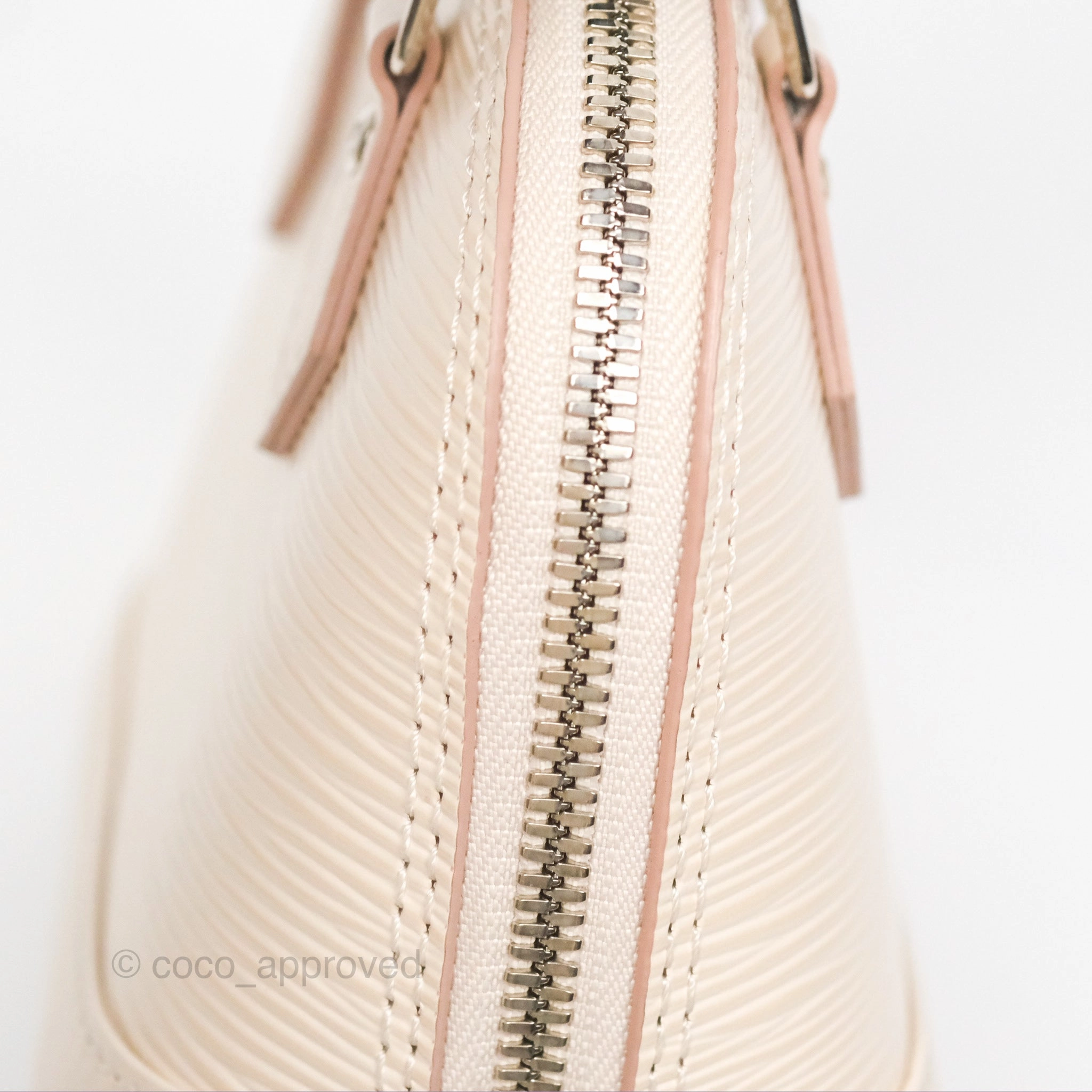 Louis Vuitton Alma Nano Quartz Silver Hardware
