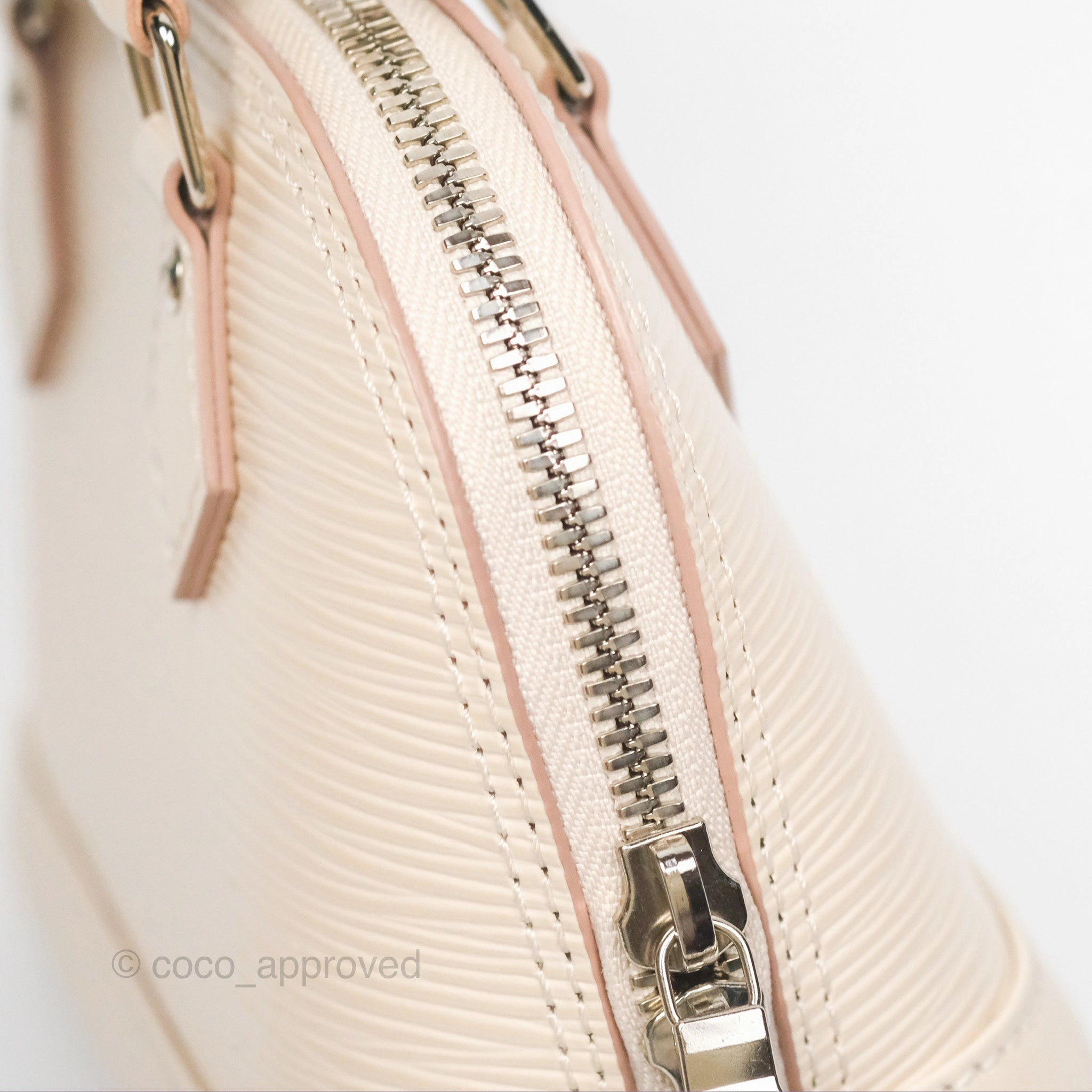 Louis Vuitton Alma Nano Quartz Silver Hardware