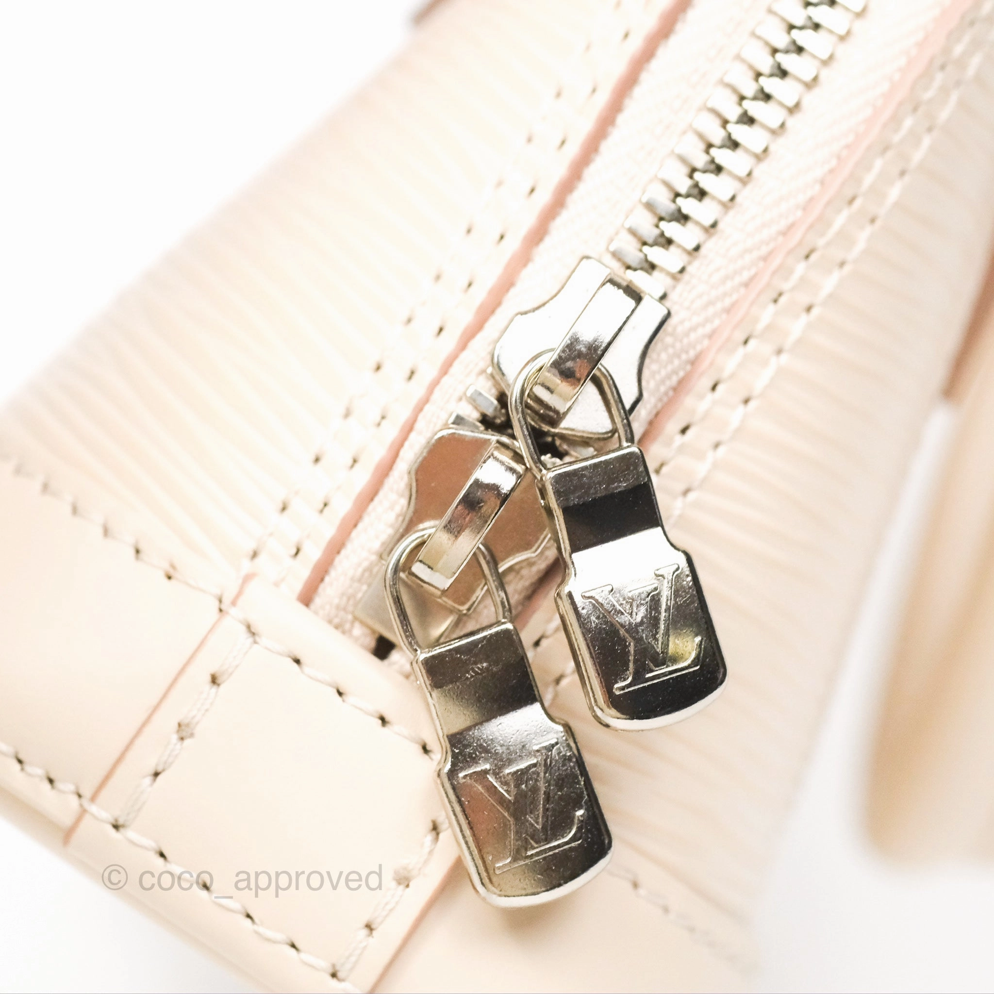 Louis Vuitton Alma Nano Quartz Silver Hardware