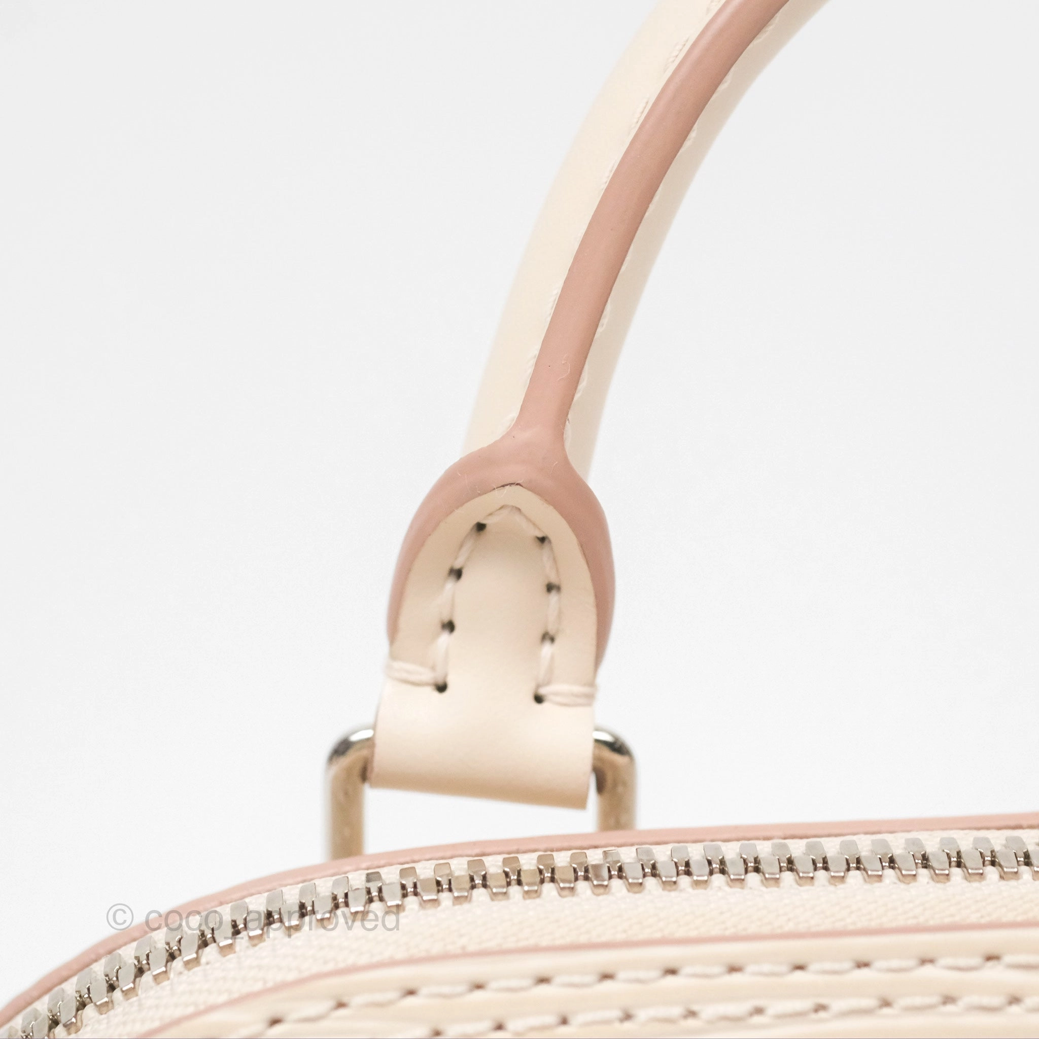 Louis Vuitton Alma Nano Quartz Silver Hardware