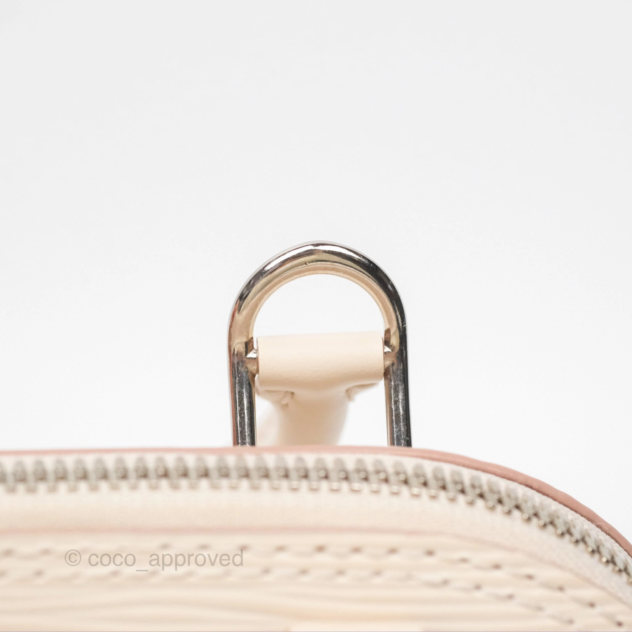 Louis Vuitton Alma Nano Quartz Silver Hardware