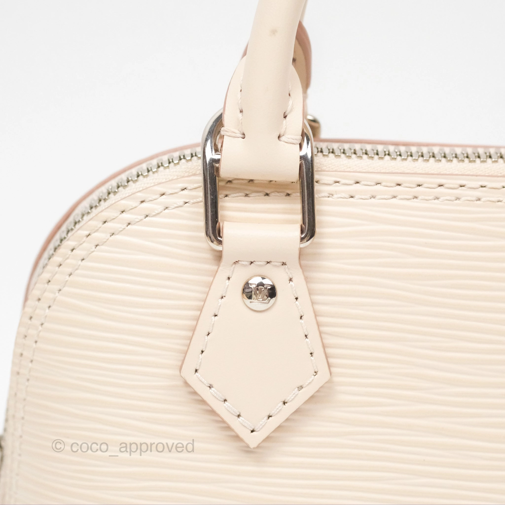 Louis Vuitton Alma Nano Quartz Silver Hardware