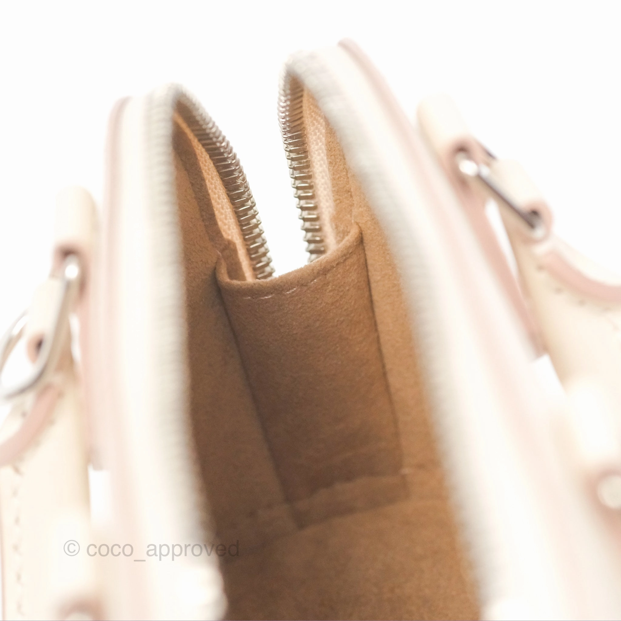 Louis Vuitton Alma Nano Quartz Silver Hardware
