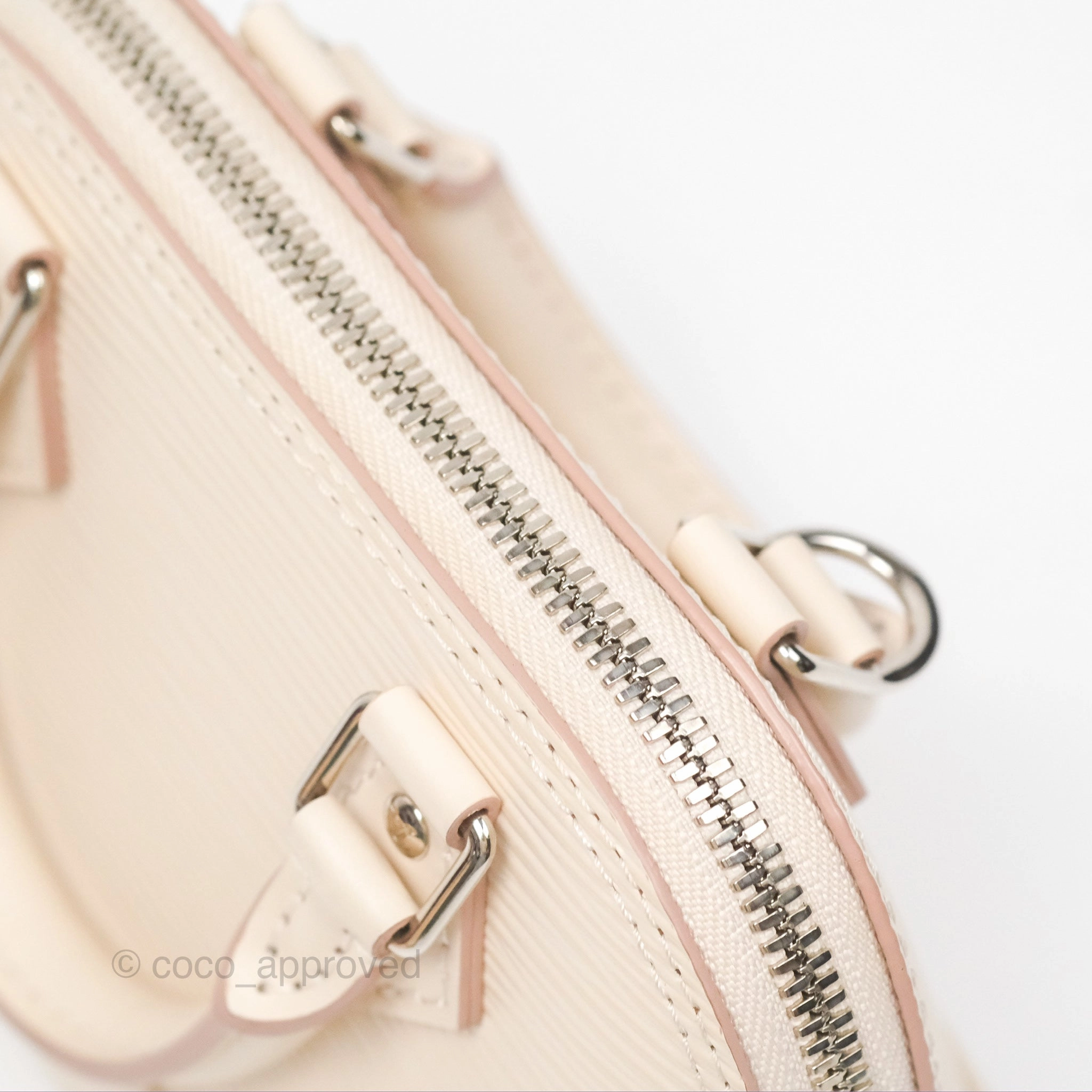 Louis Vuitton Alma Nano Quartz Silver Hardware
