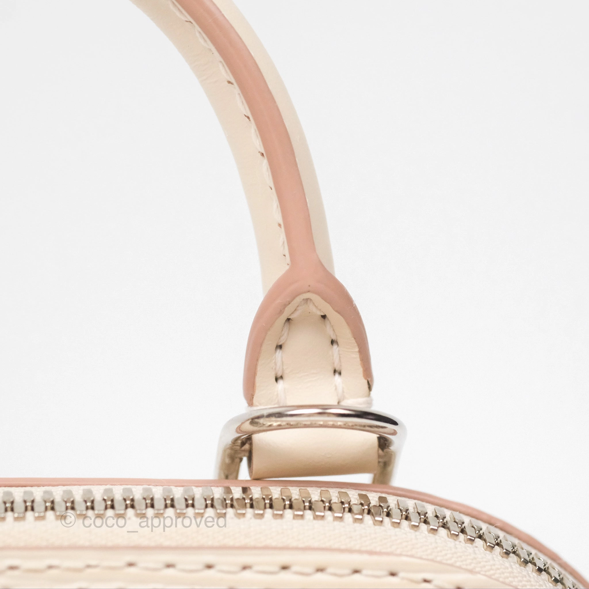 Louis Vuitton Alma Nano Quartz Silver Hardware
